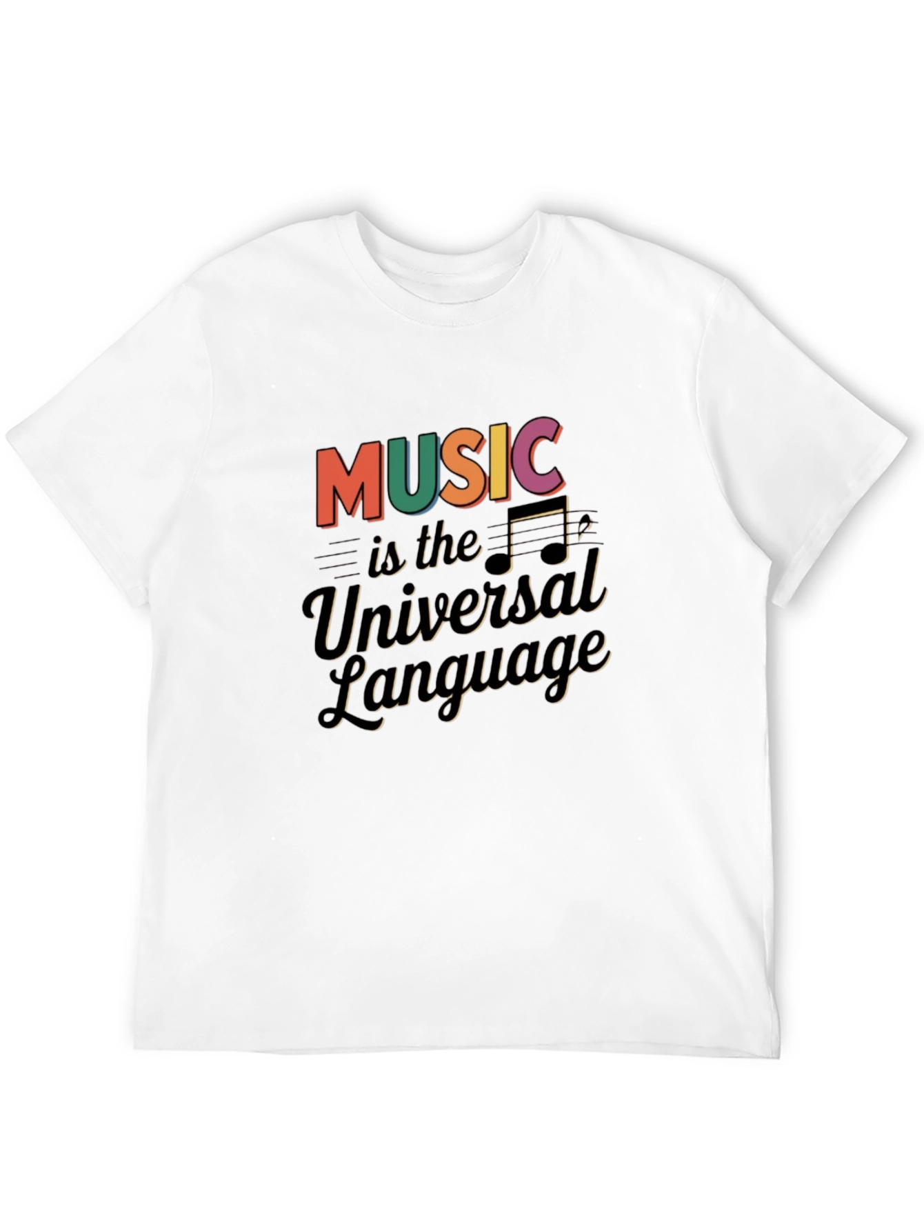 Music Is The Universal Language Graphic T-Shirt