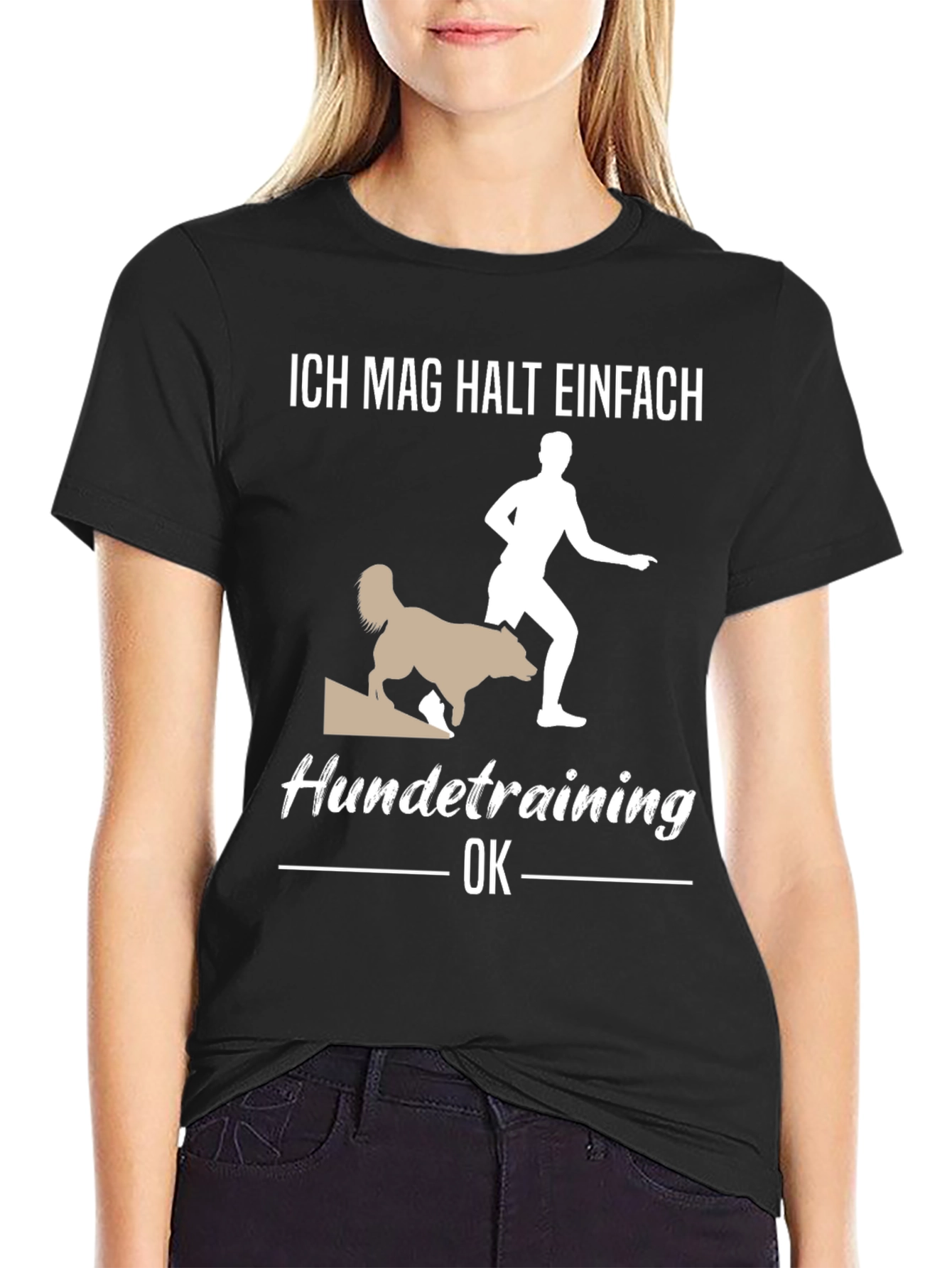 Ich Mag Halt Einfach Hundetraining OK T-Shirt