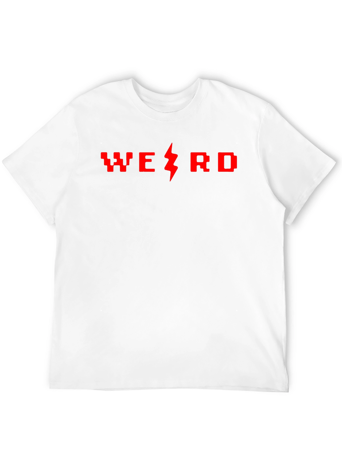 Weird T-Shirt - Novelty Pixel Style Graphic Tee