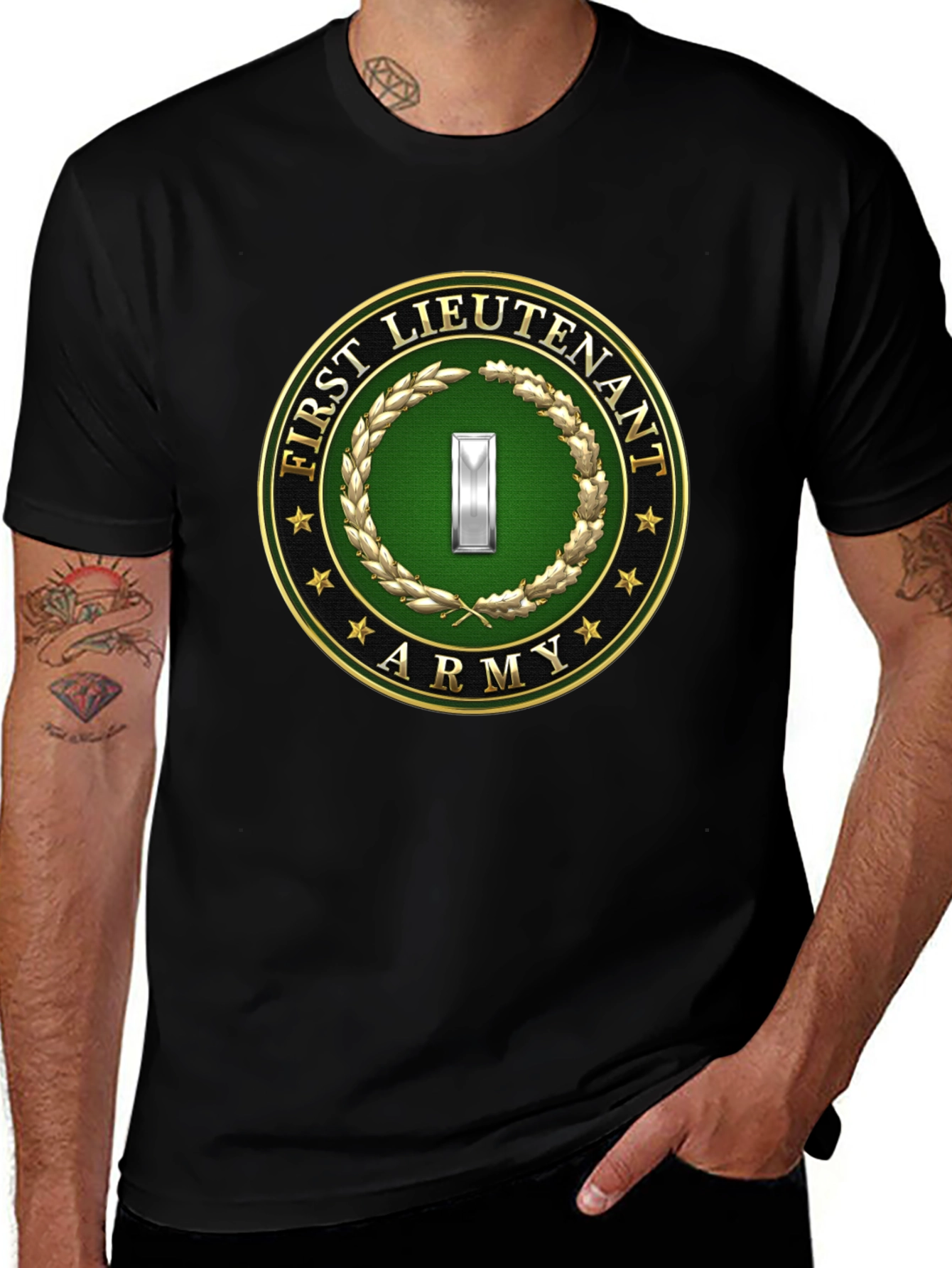 First Lieutenant Army T-Shirt - Military Pride