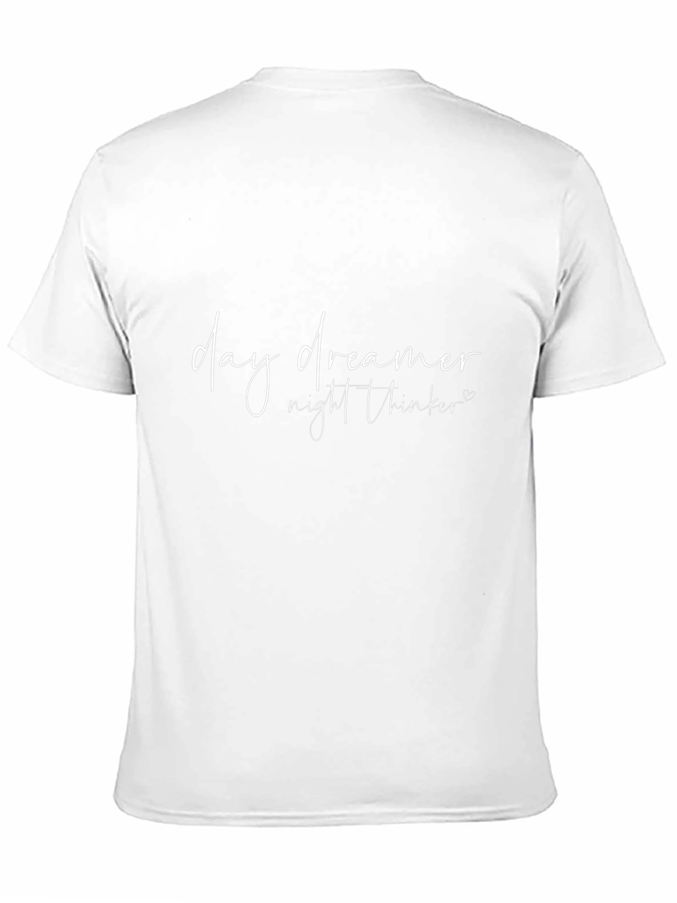 Day Dreamer Night Thinker Black T-Shirt