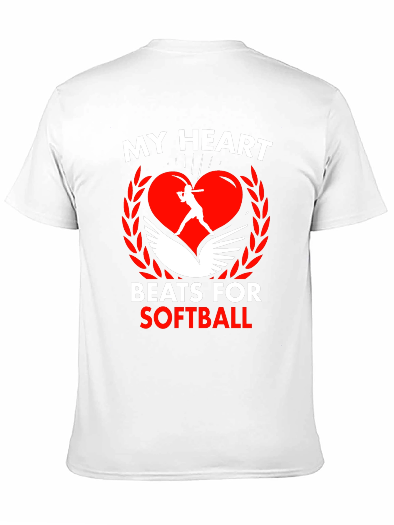My Heart Beats for Softball T-Shirt