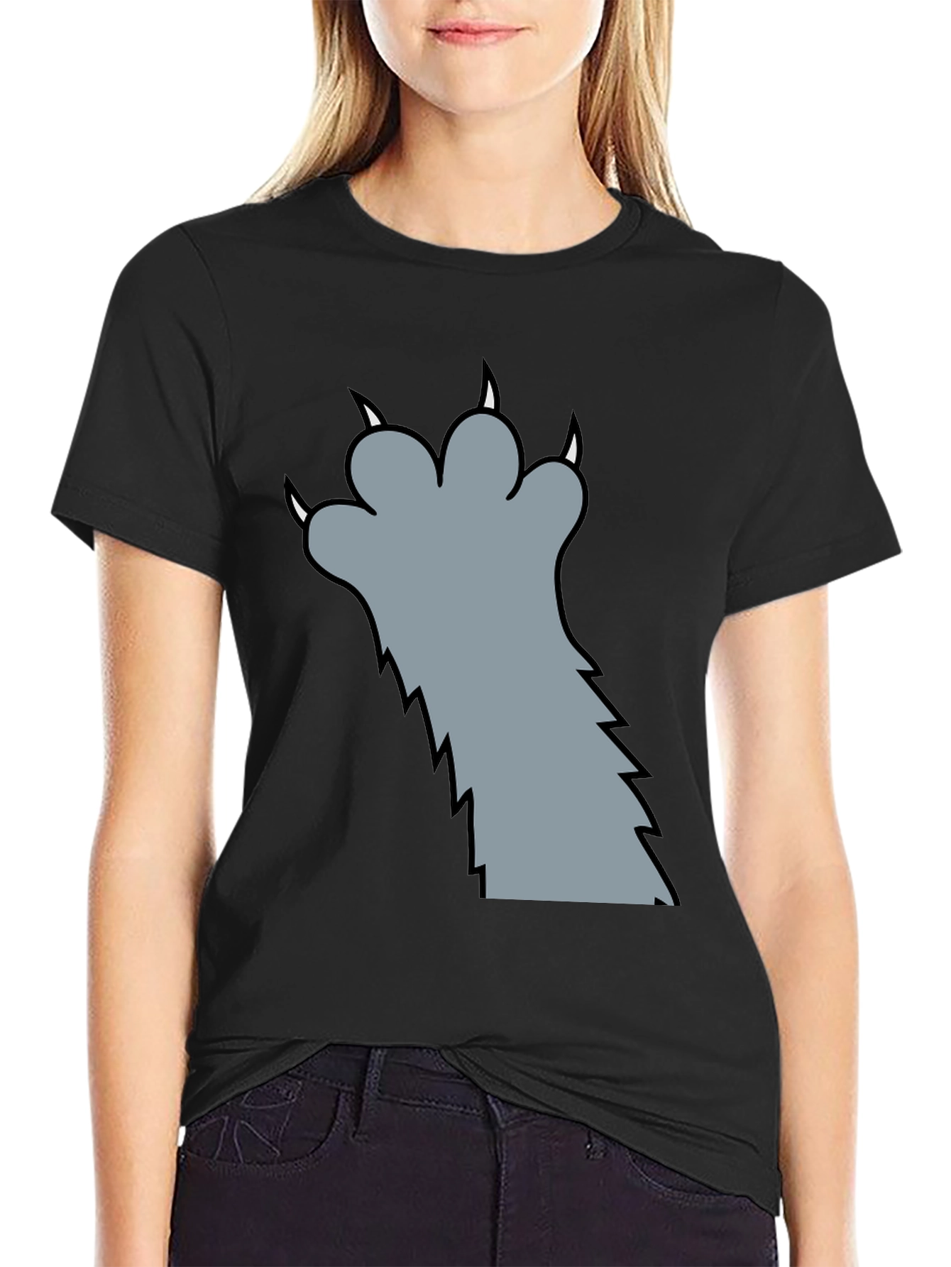 Claw Graphic T-Shirt - Fun Novelty Tee