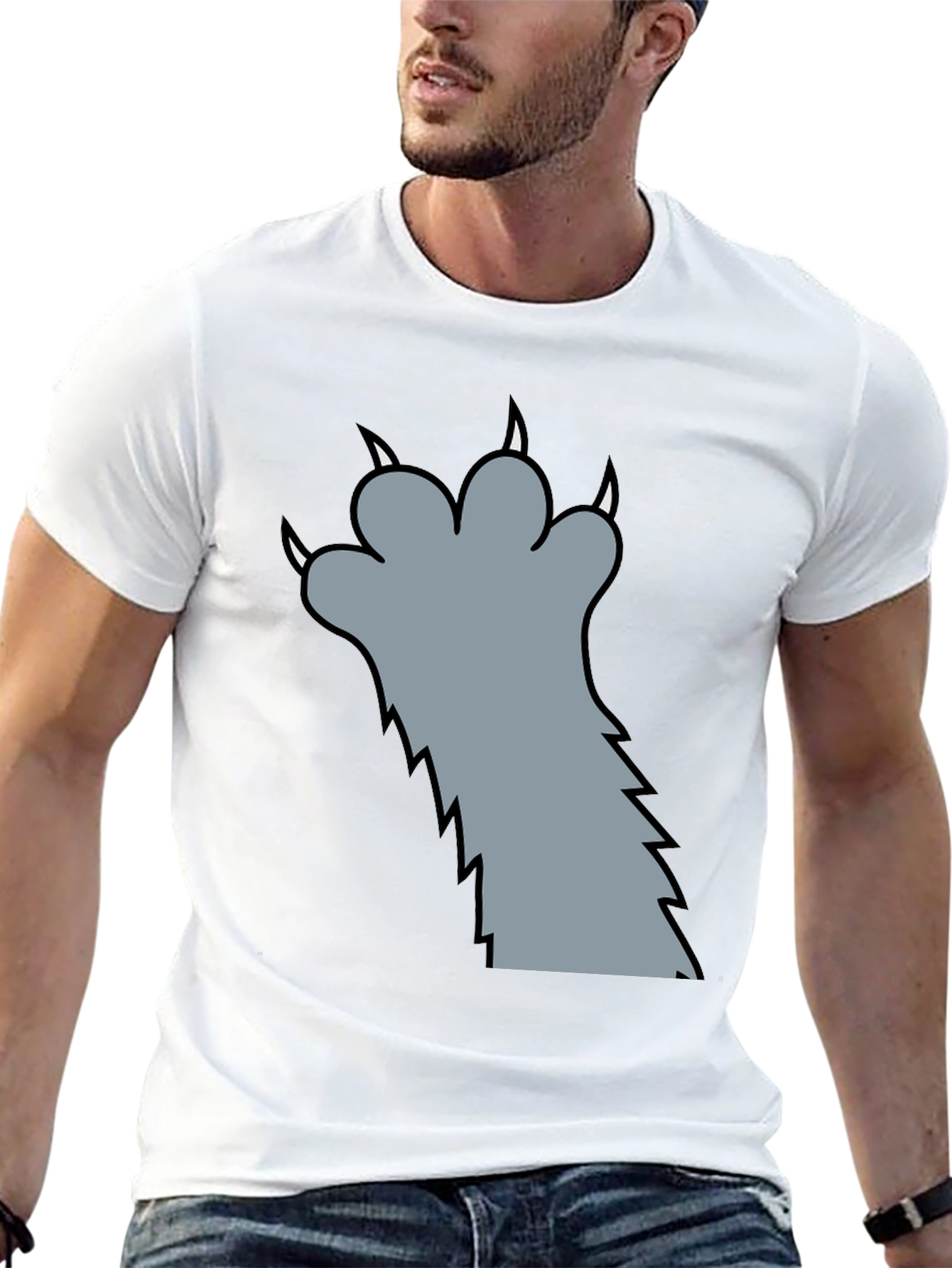 Claw Graphic T-Shirt - Fun Novelty Tee