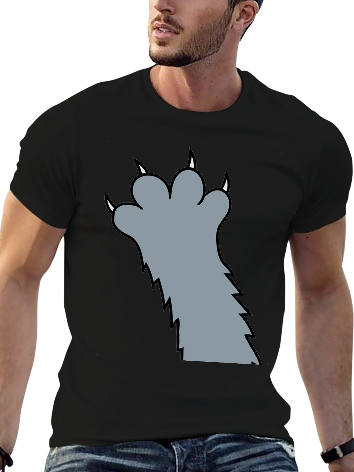 Claw Graphic T-Shirt - Fun Novelty Tee