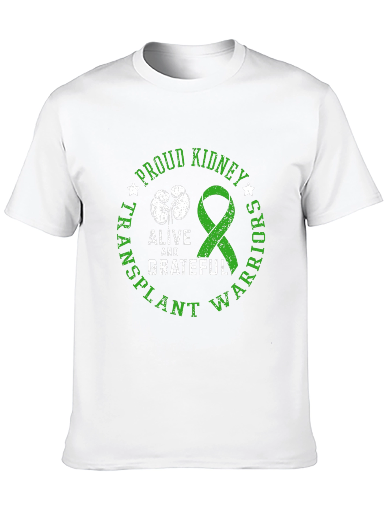 Proud Kidney Transplant Warrior Graphic Tee