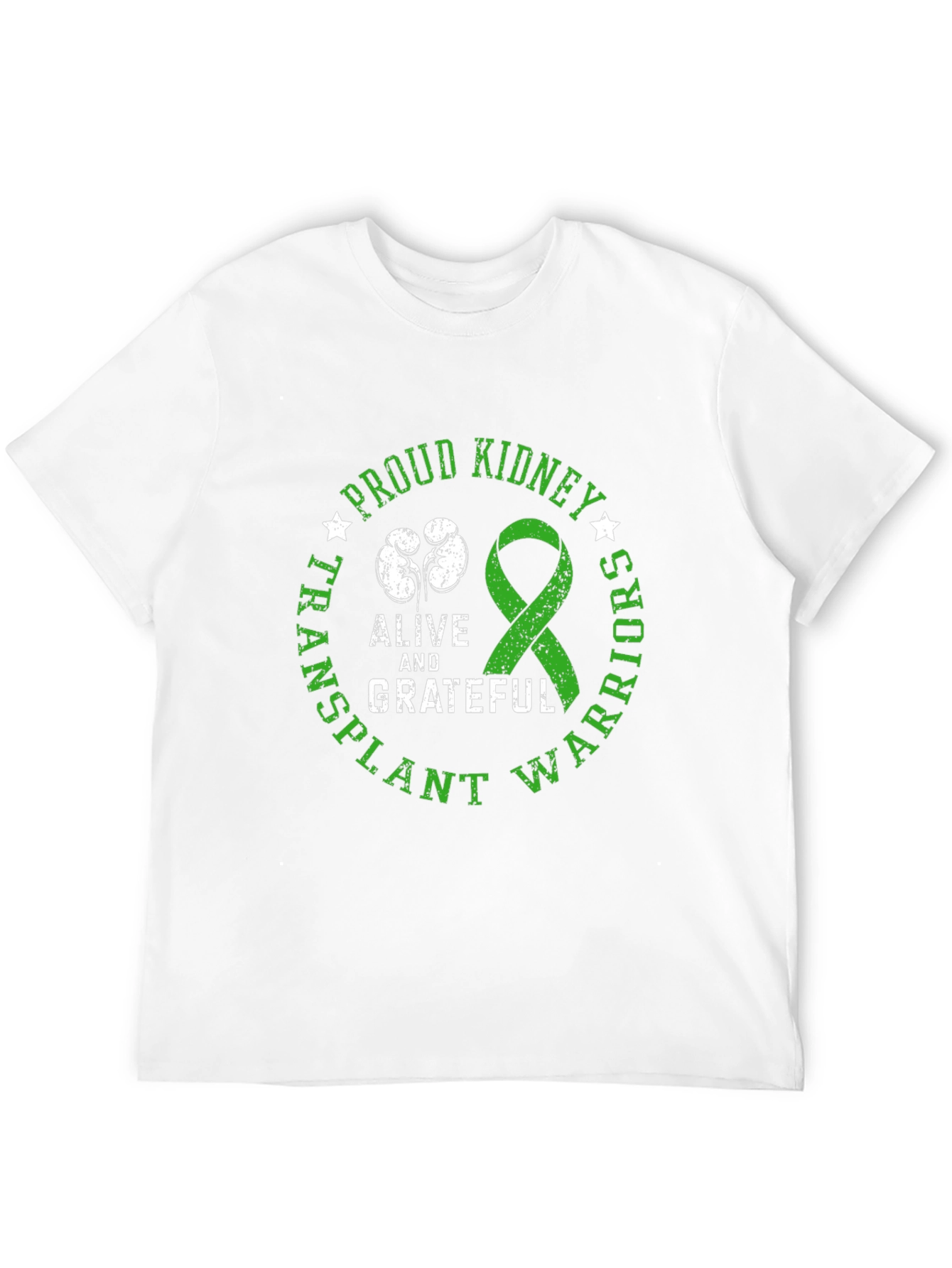 Proud Kidney Transplant Warrior Graphic Tee