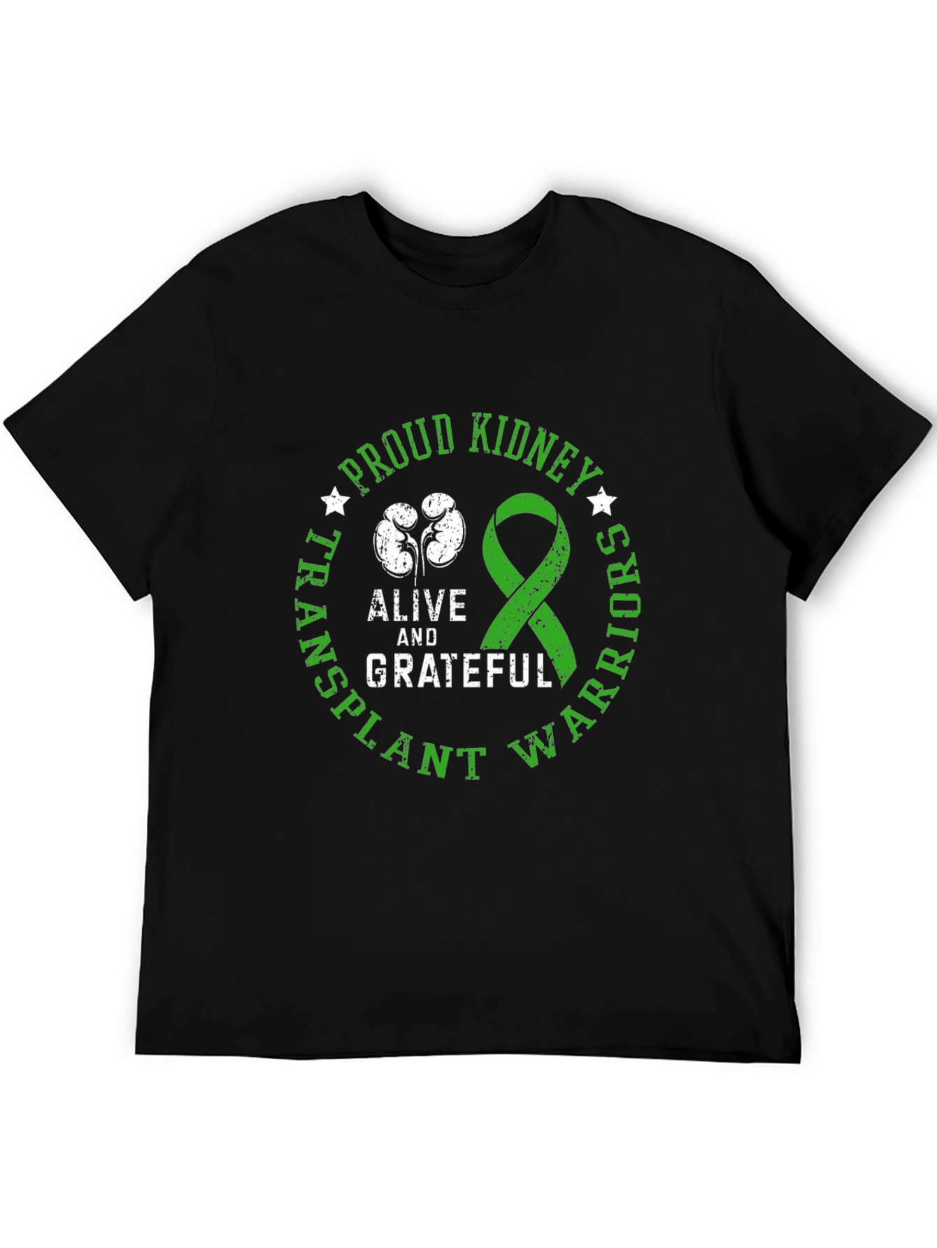 Proud Kidney Transplant Warrior Graphic Tee