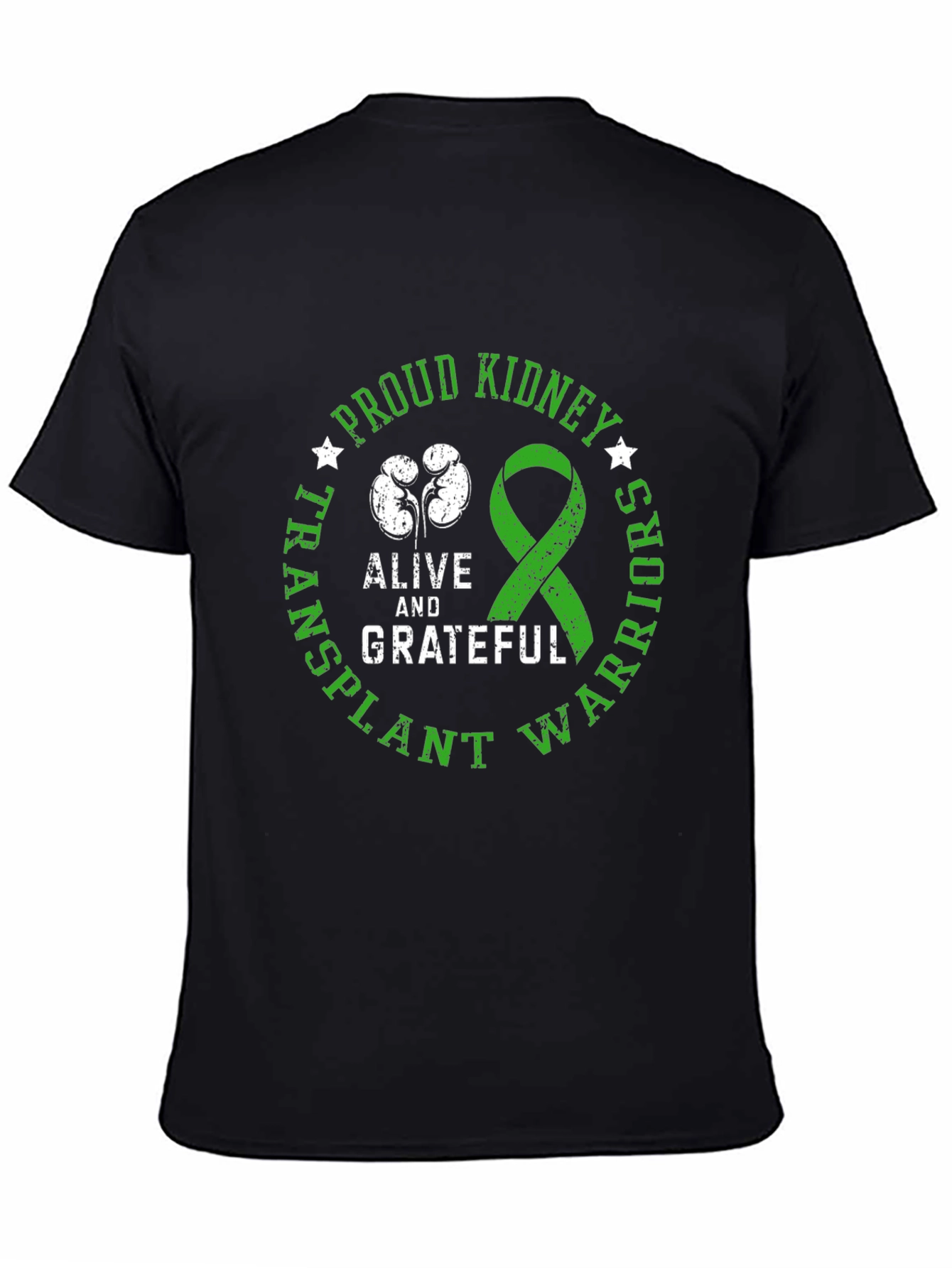 Proud Kidney Transplant Warrior Graphic Tee