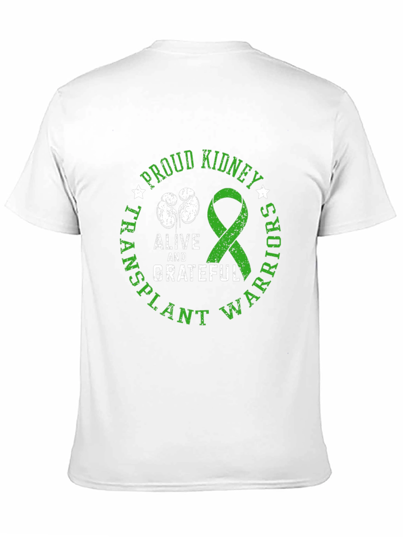 Proud Kidney Transplant Warrior Graphic Tee