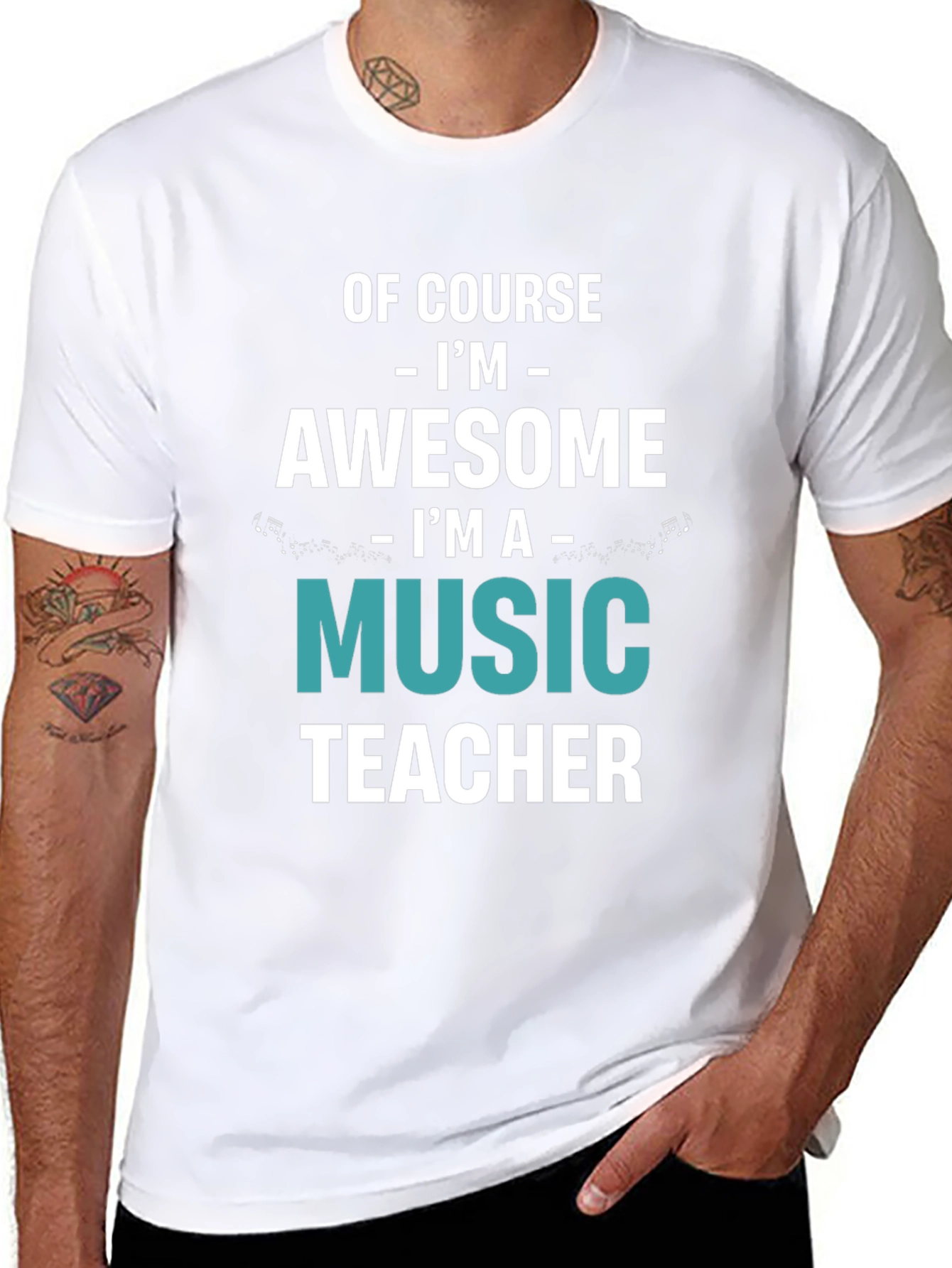Awesome Music Teacher T-Shirt