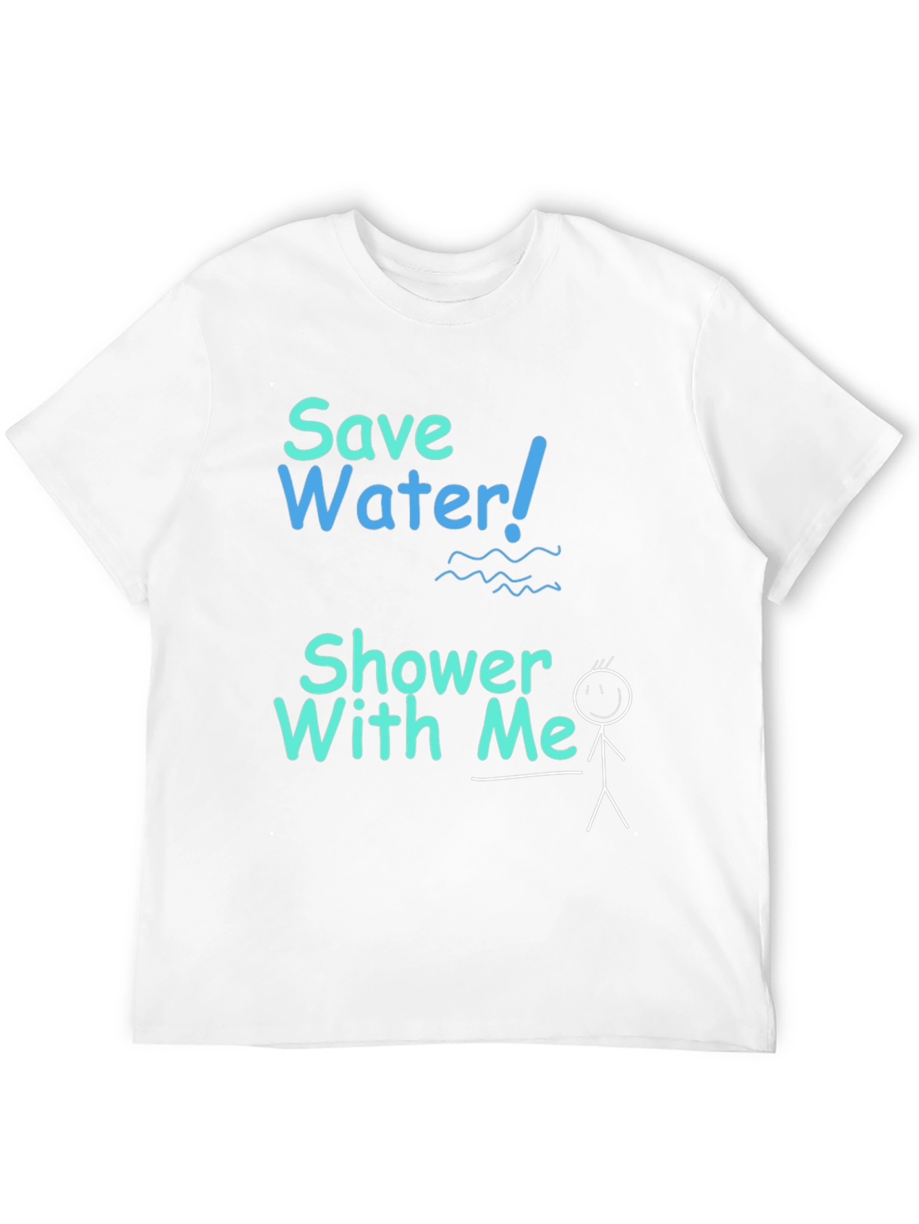 Save Water Shower With Me T-Shirt Funny Graphic Tee