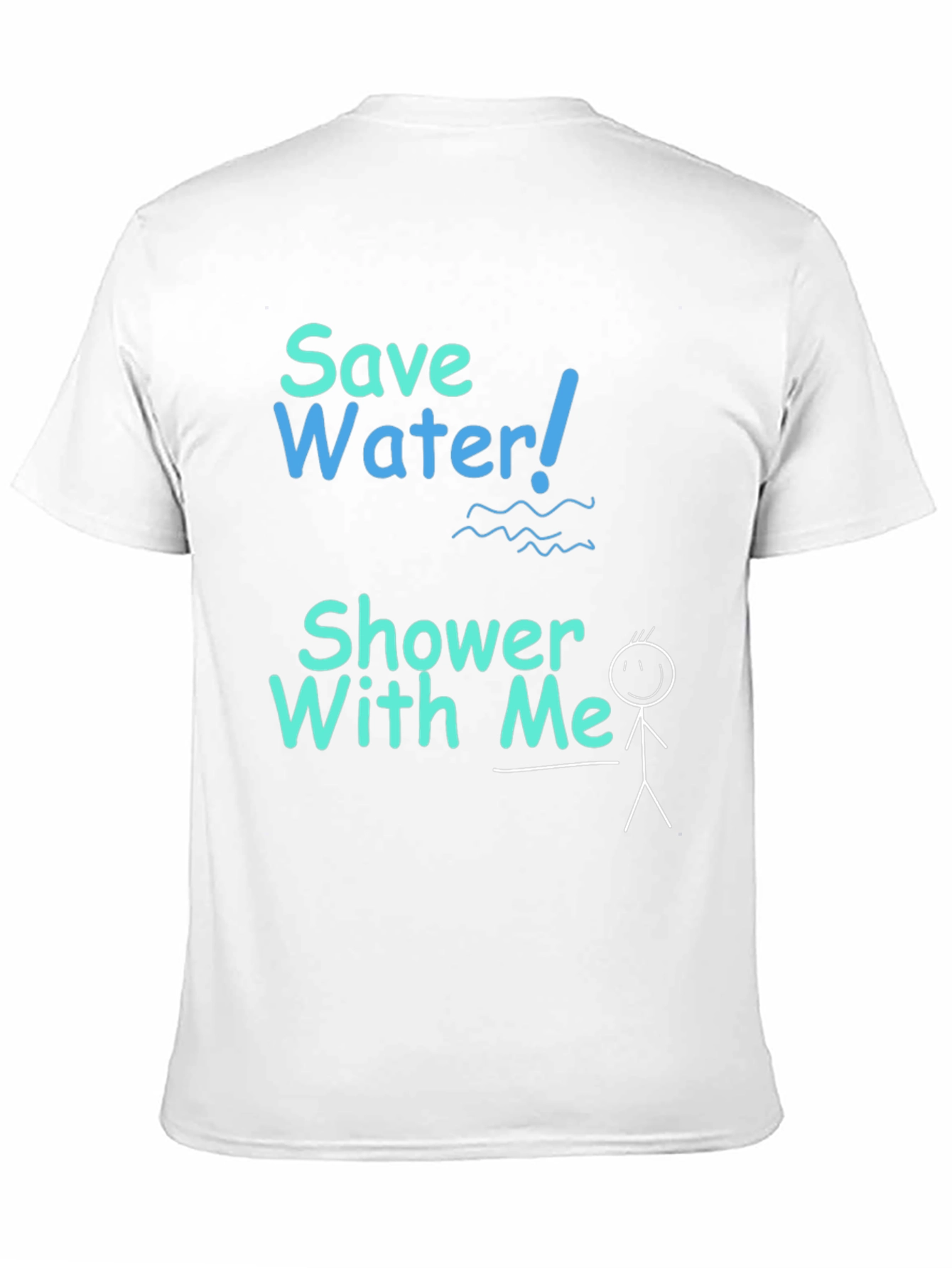 Save Water Shower With Me T-Shirt Funny Graphic Tee