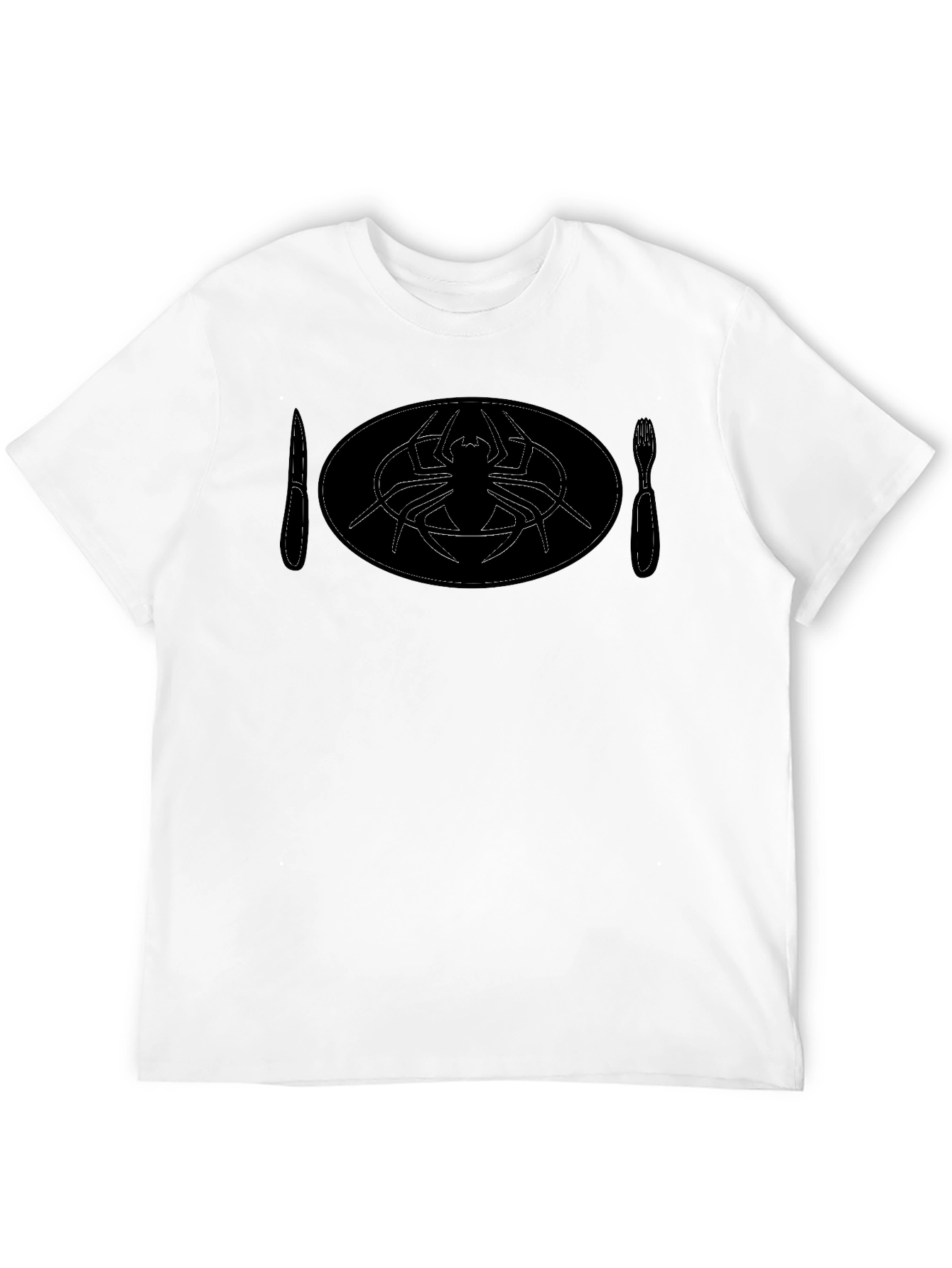 Spider Meal T-Shirt - Unique Graphic Tee