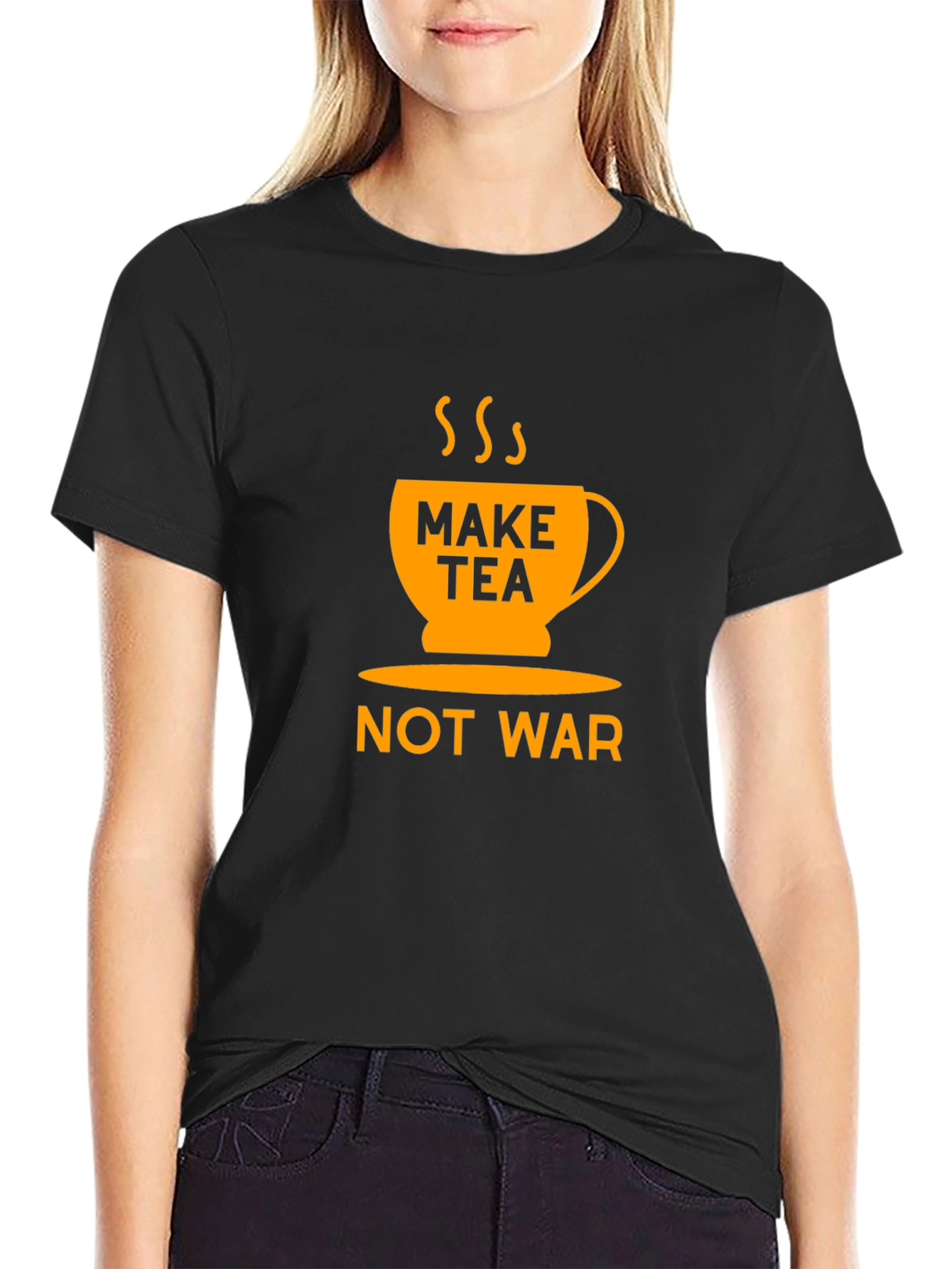Make Tea Not War Graphic T-Shirt