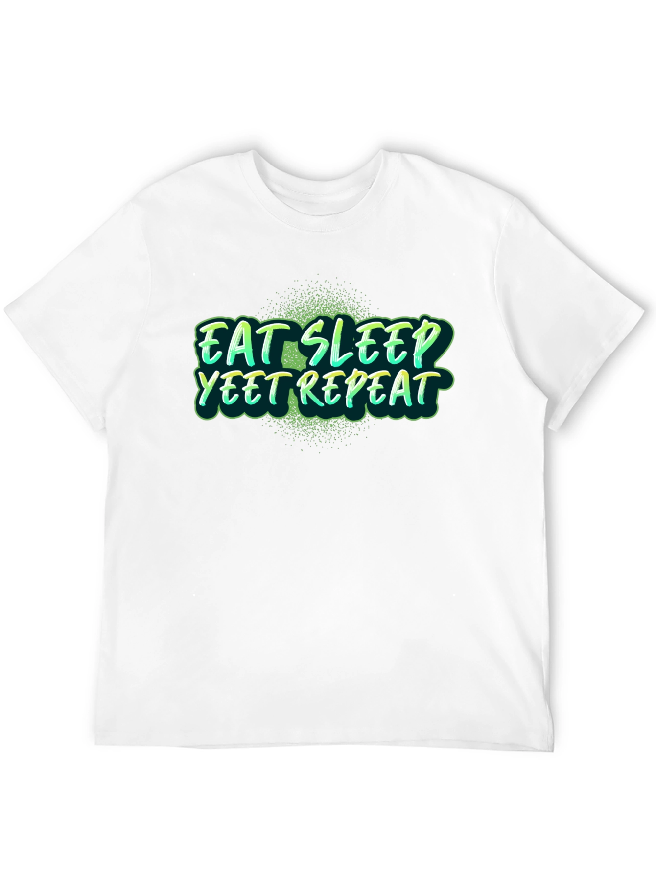 Eat Sleep Yeet Repeat Graphic Tee