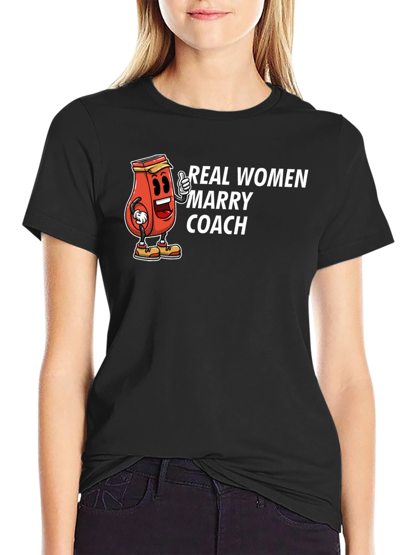 Real Women Marry Coach T-Shirt