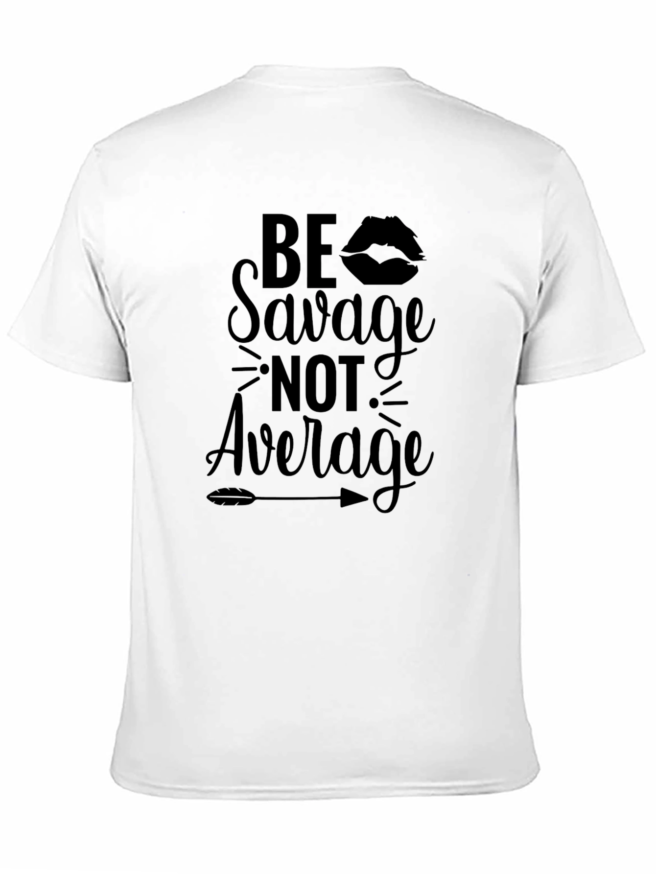 Be Savage Graphic Tee - Stylish Black T-Shirt