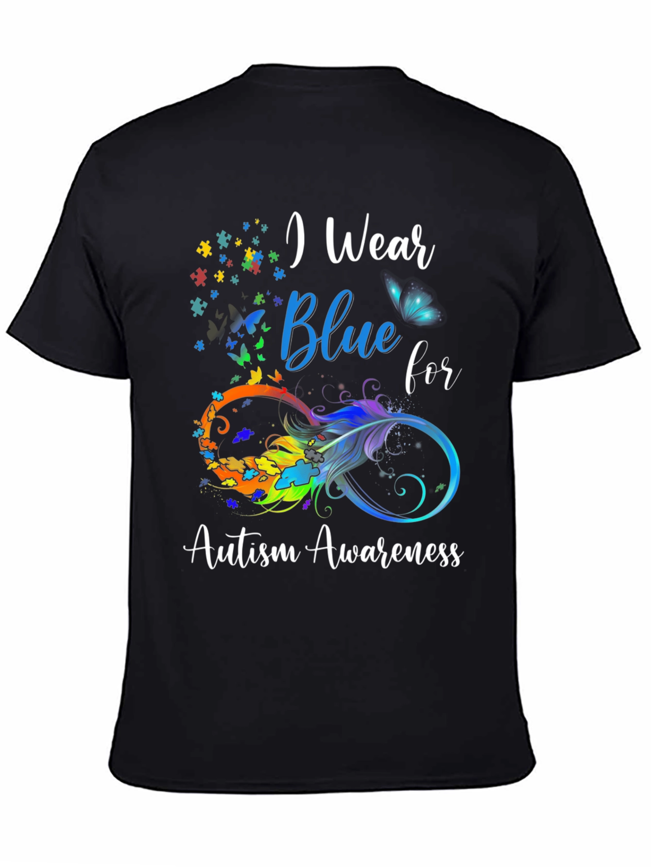 Autism Awareness Infinity Symbol T-Shirt