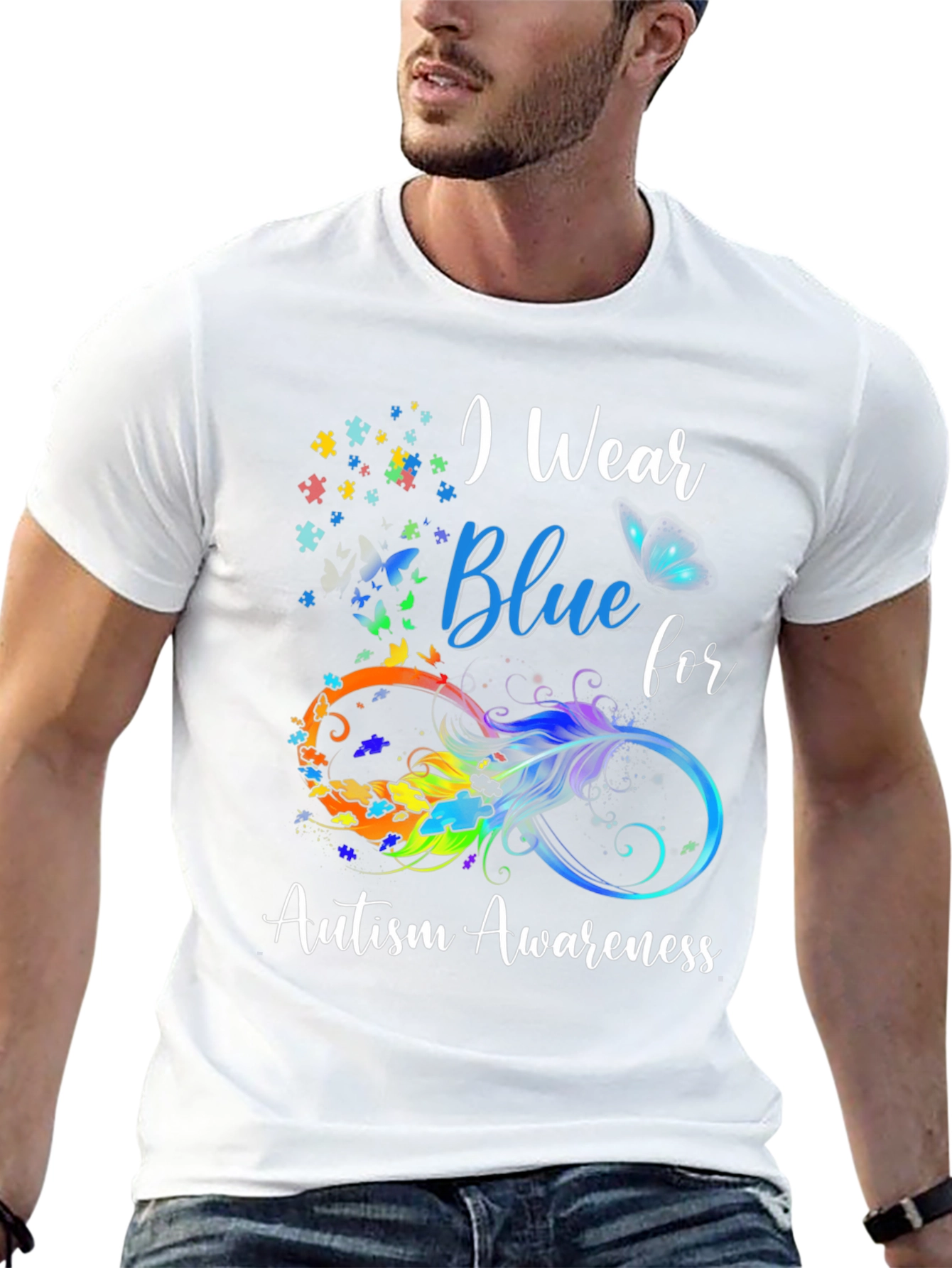 Autism Awareness Infinity Symbol T-Shirt