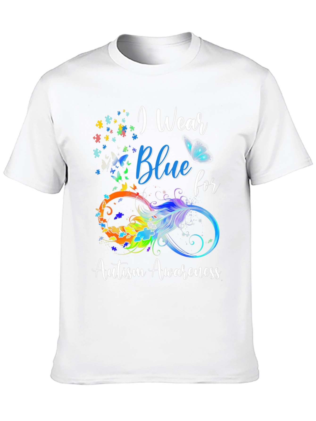 Autism Awareness Infinity Symbol T-Shirt