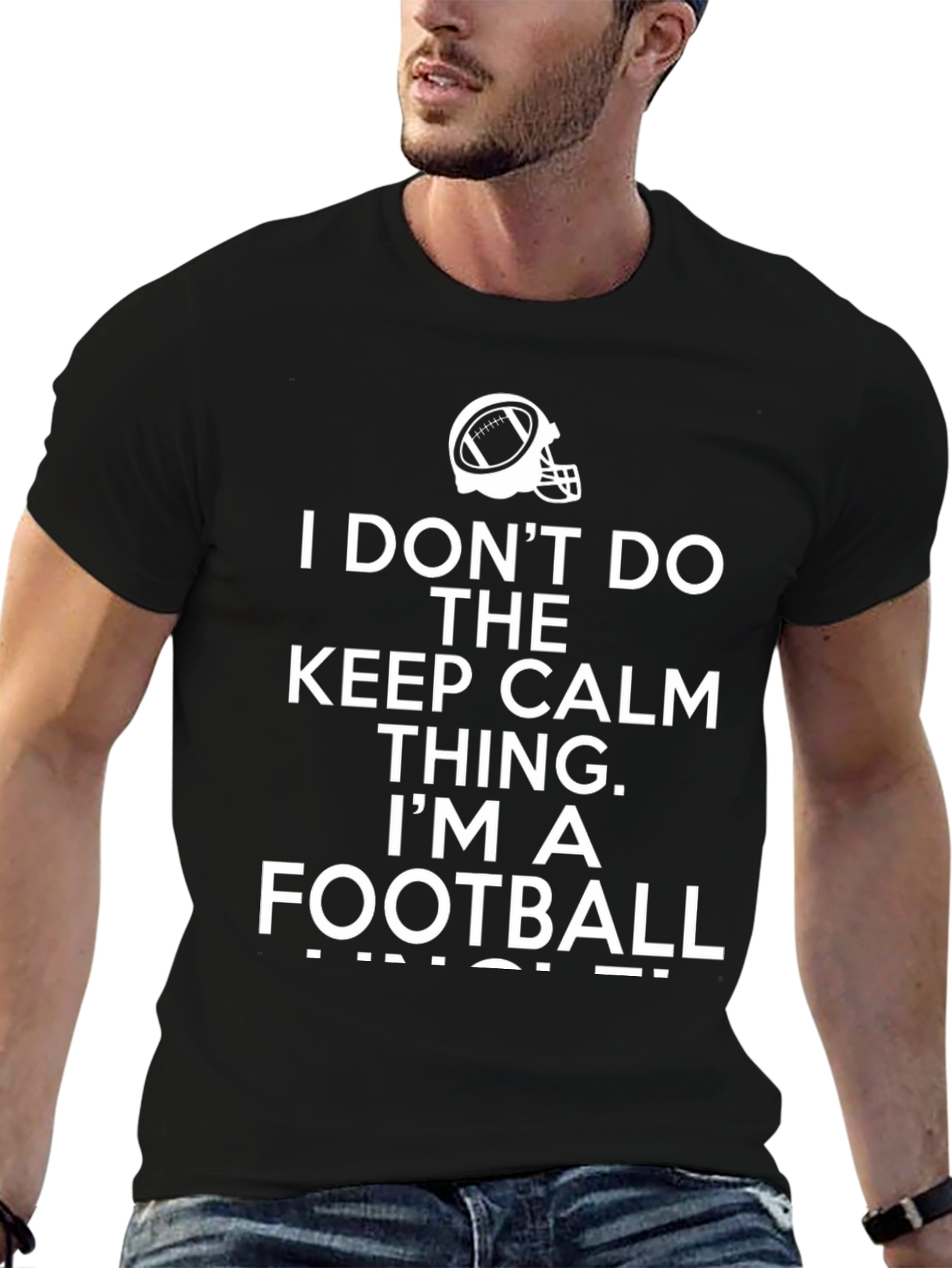 Football Fan T-Shirt - I Dont Do Keep Calm