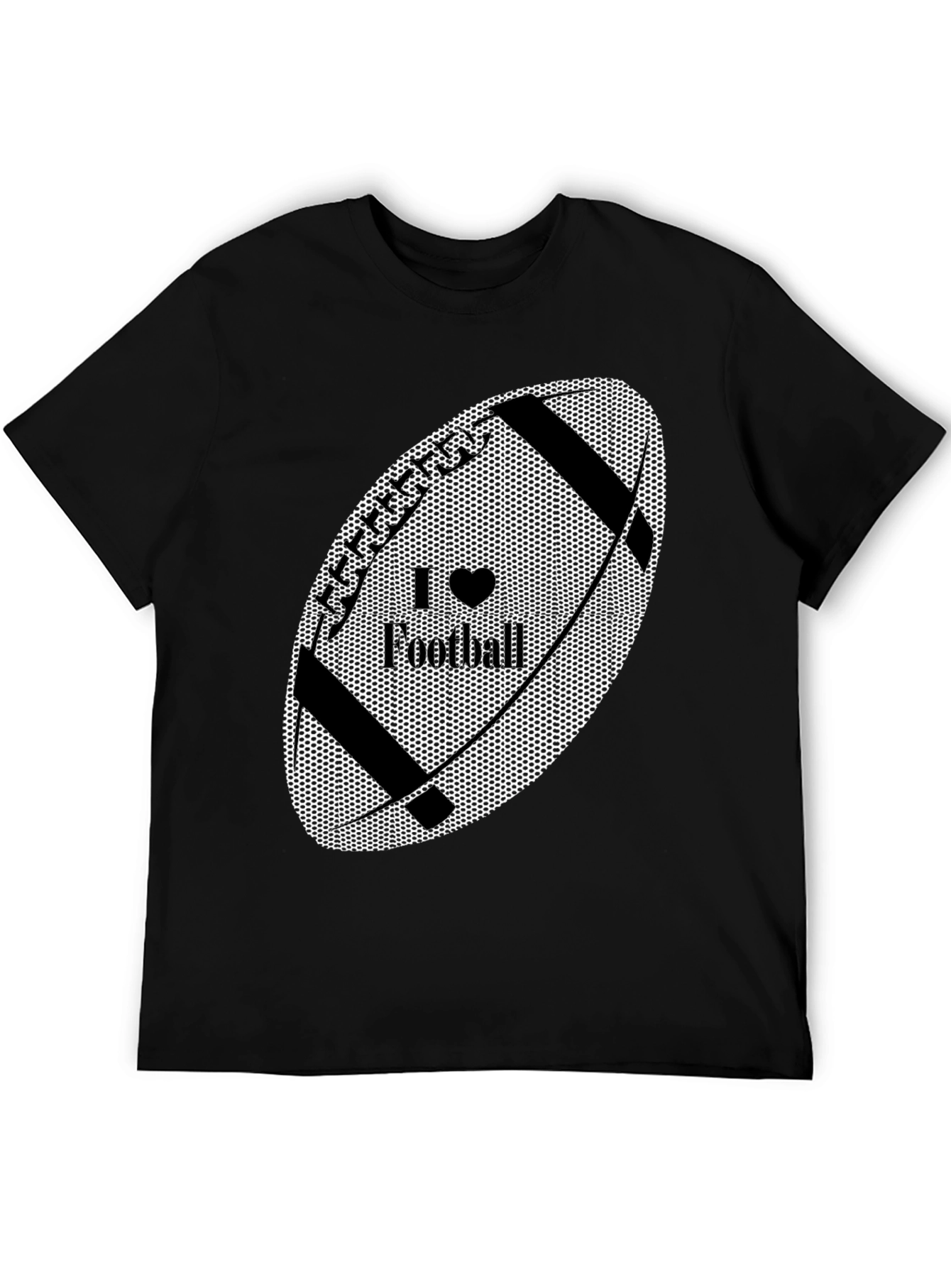 I Love Football Graphic Tee