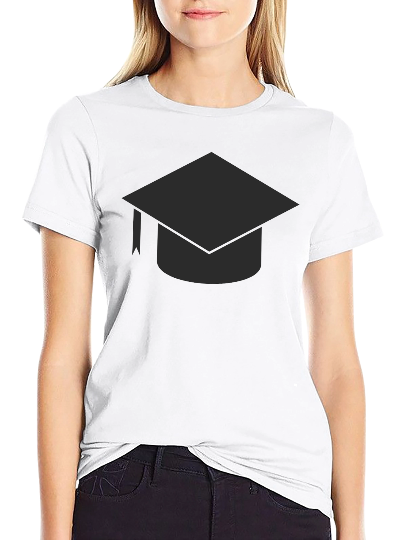 Graduation Cap Graphic T-Shirt - Celebrate Success!