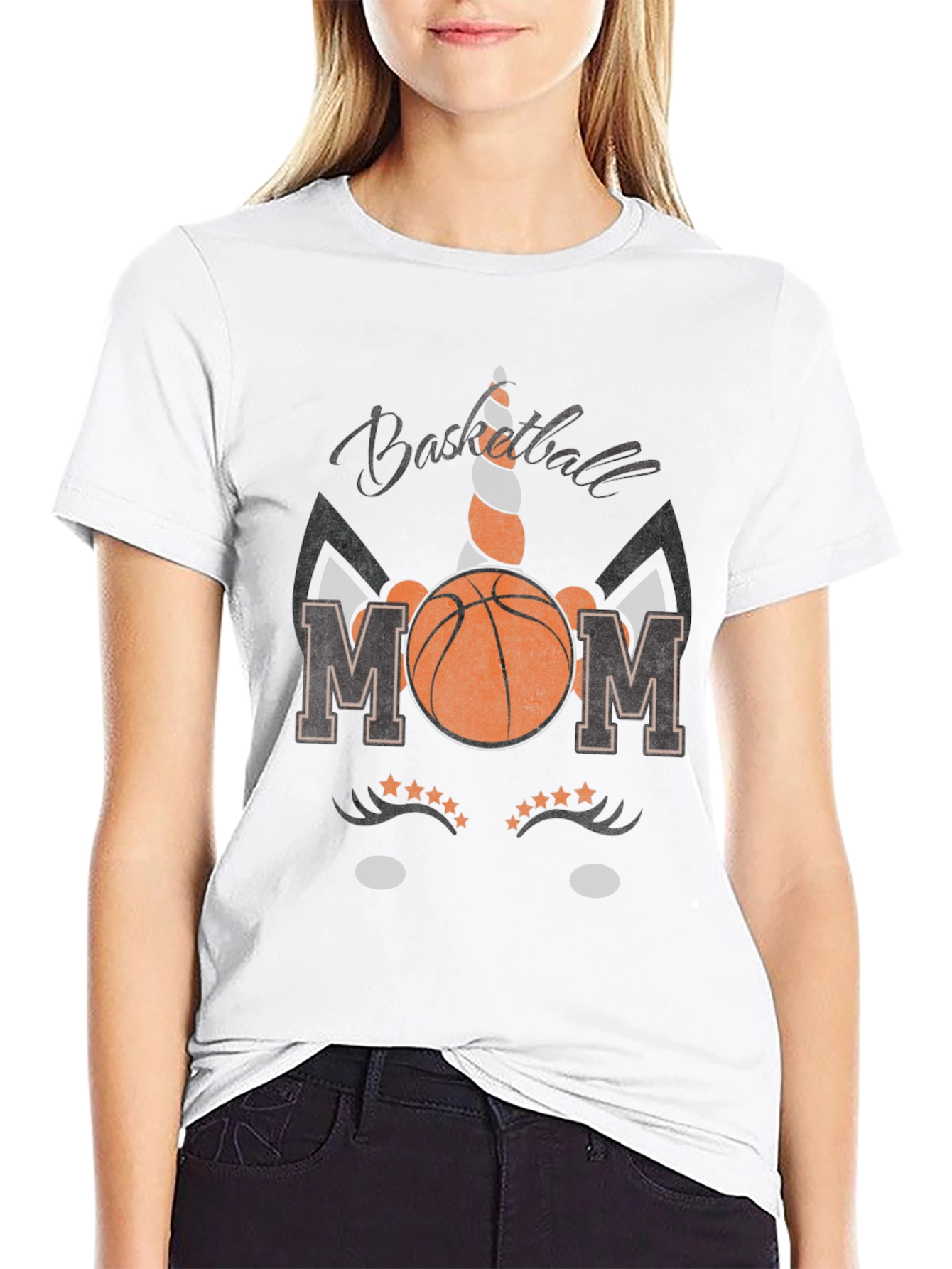 Basketball Mom Unicorn T-Shirt