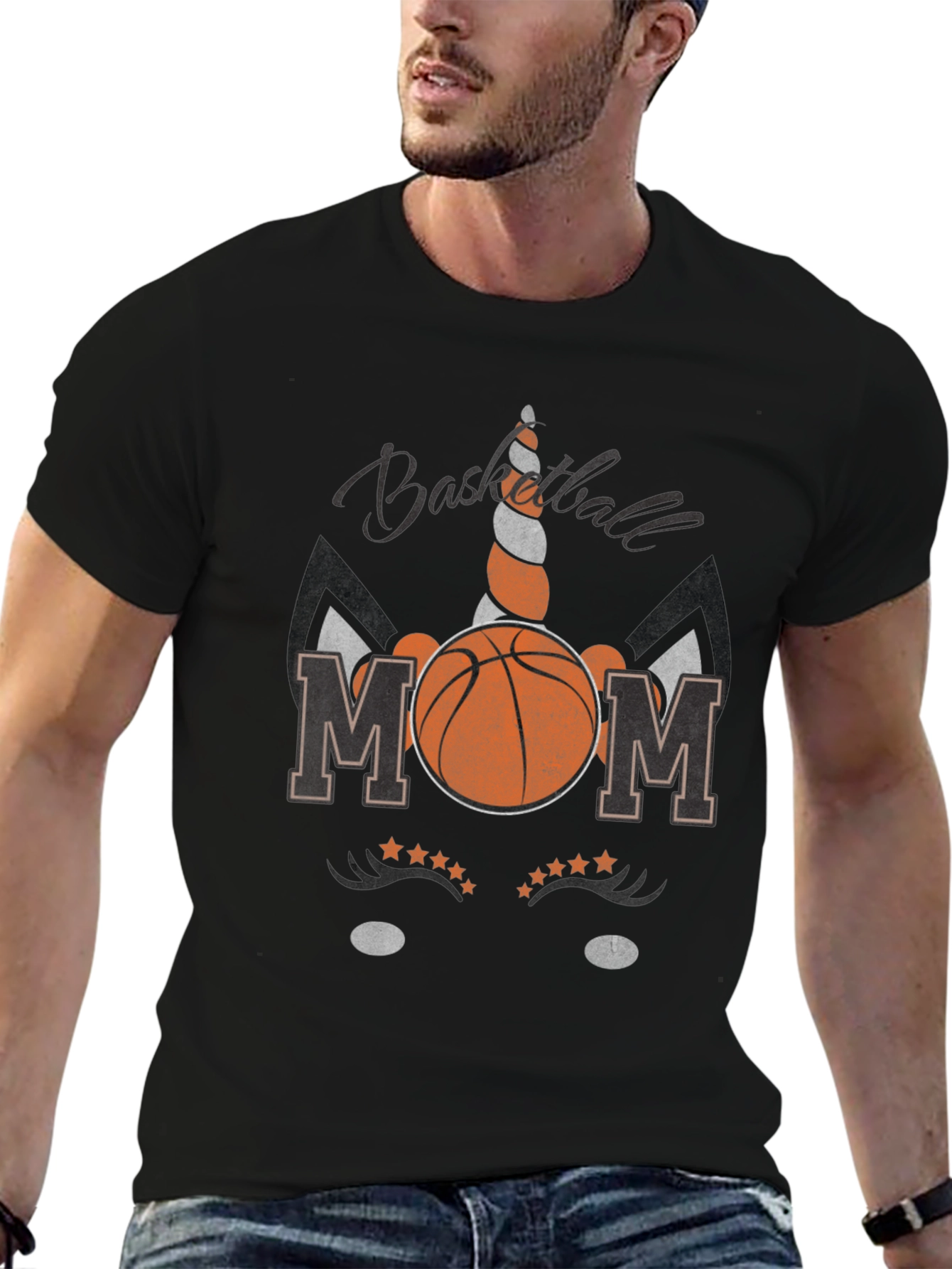 Basketball Mom Unicorn T-Shirt