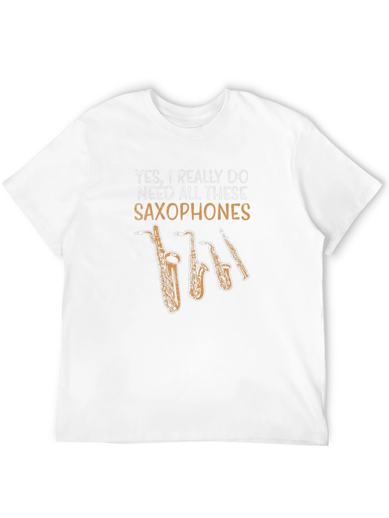 Saxophone Lover Graphic T-Shirt