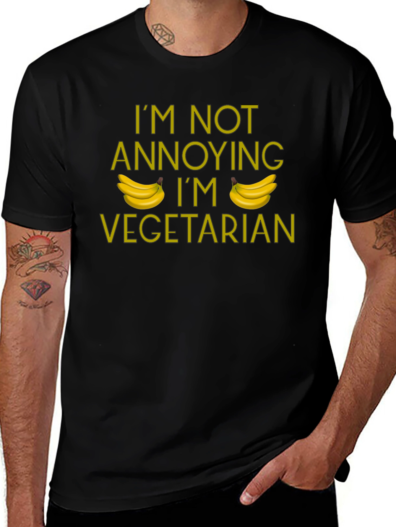 Vegetarian Banana Graphic Tee
