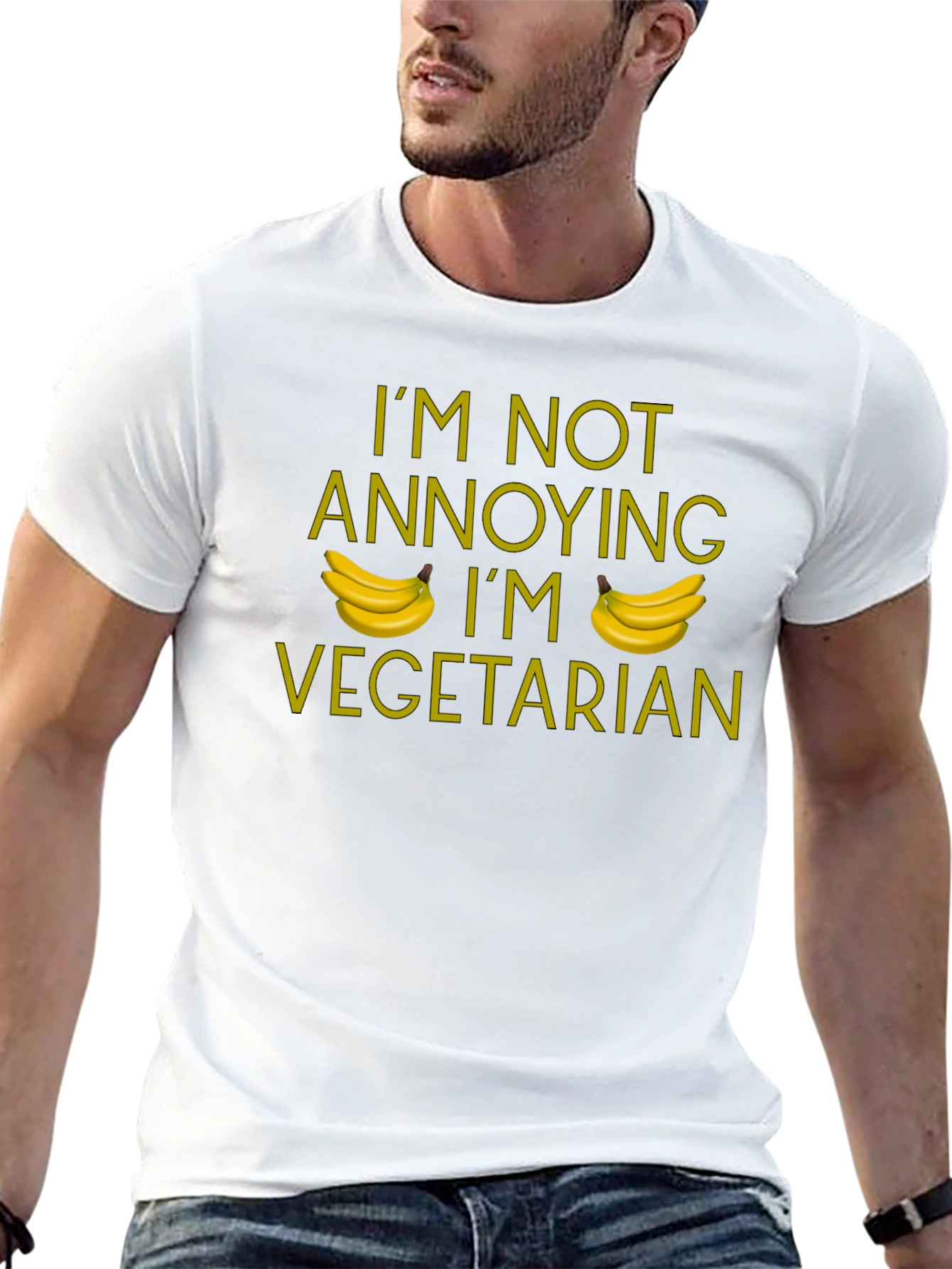 Vegetarian Banana Graphic Tee