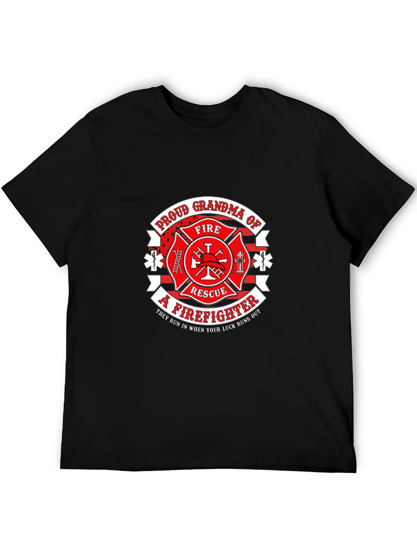 Proud Grandma Firefighter T-Shirt