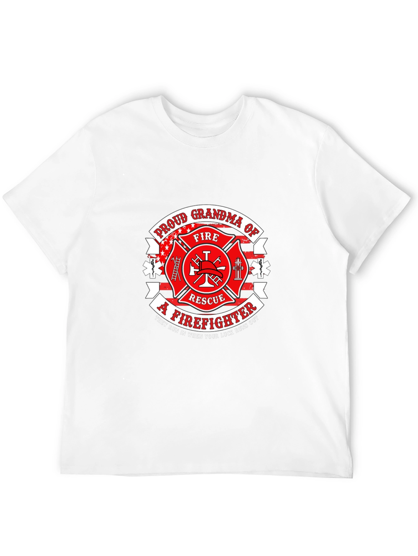 Proud Grandma Firefighter T-Shirt