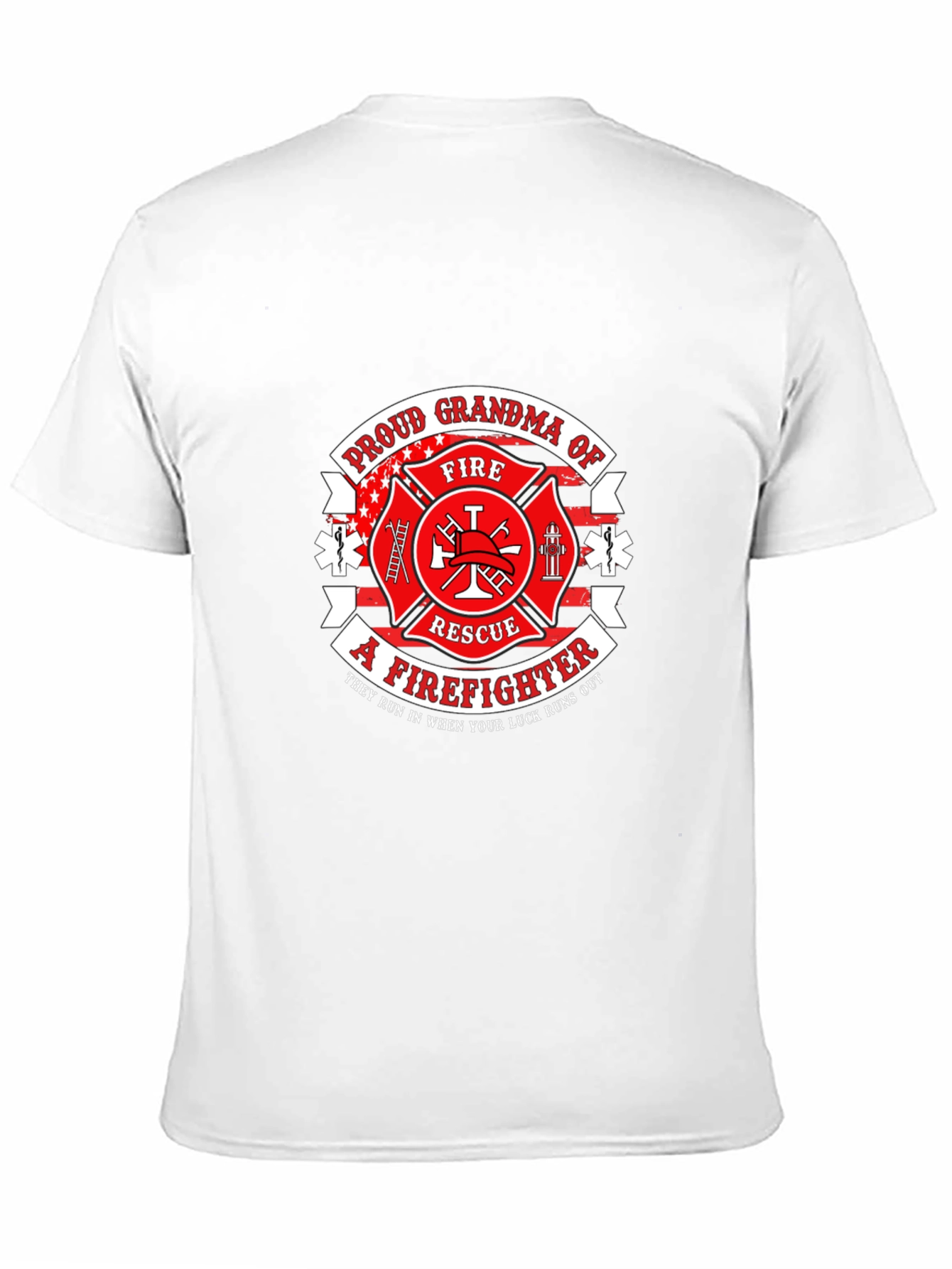 Proud Grandma Firefighter T-Shirt