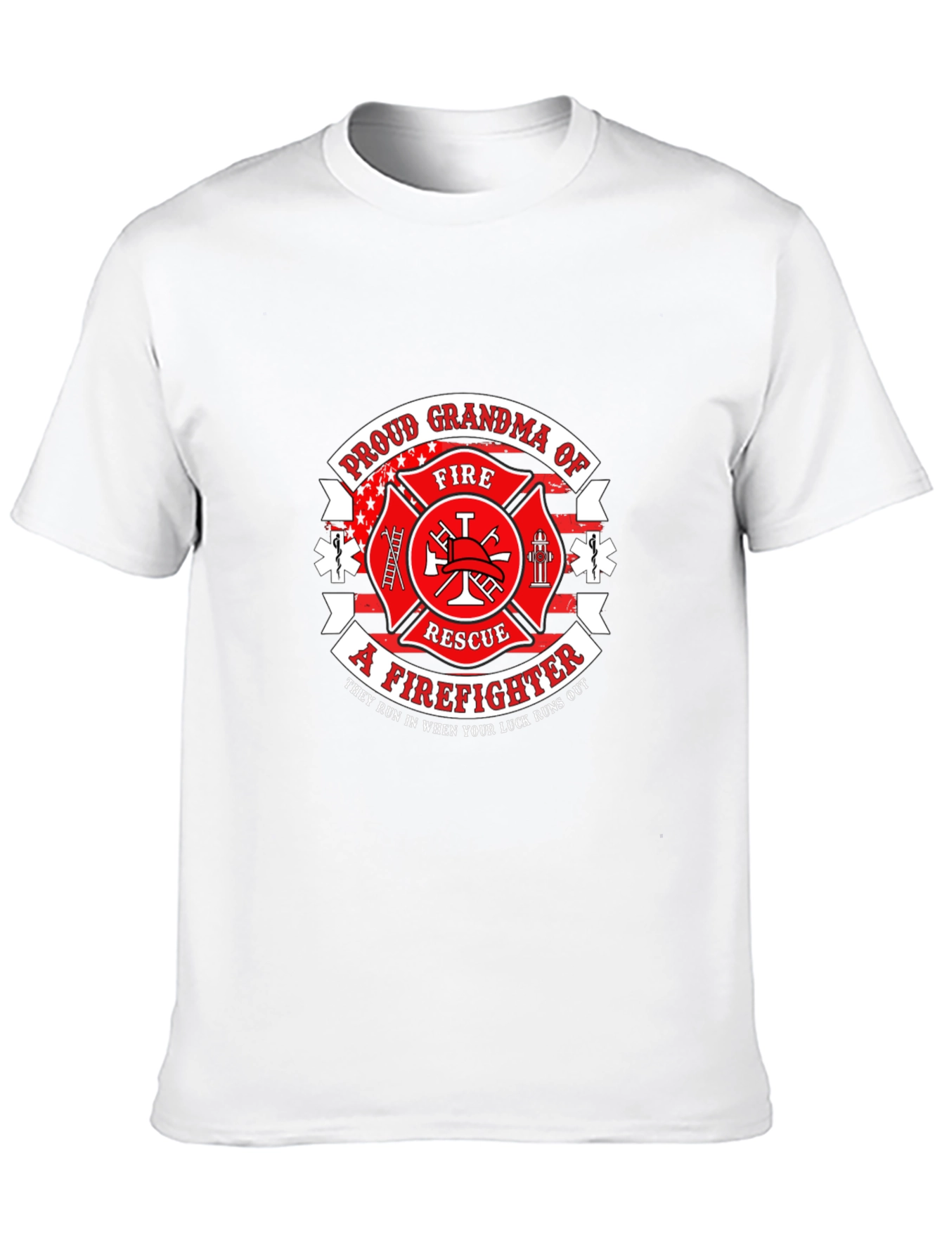 Proud Grandma Firefighter T-Shirt