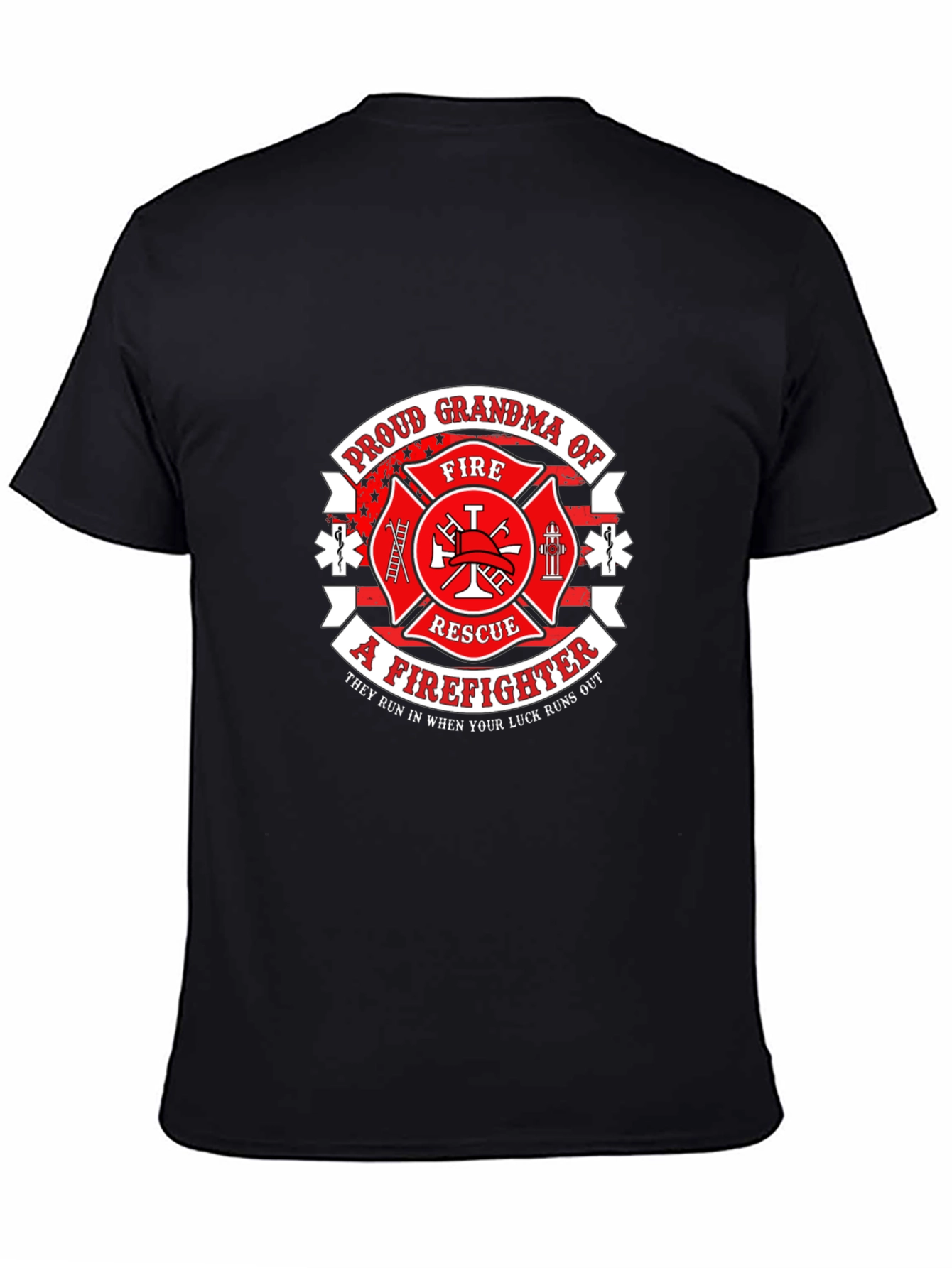 Proud Grandma Firefighter T-Shirt