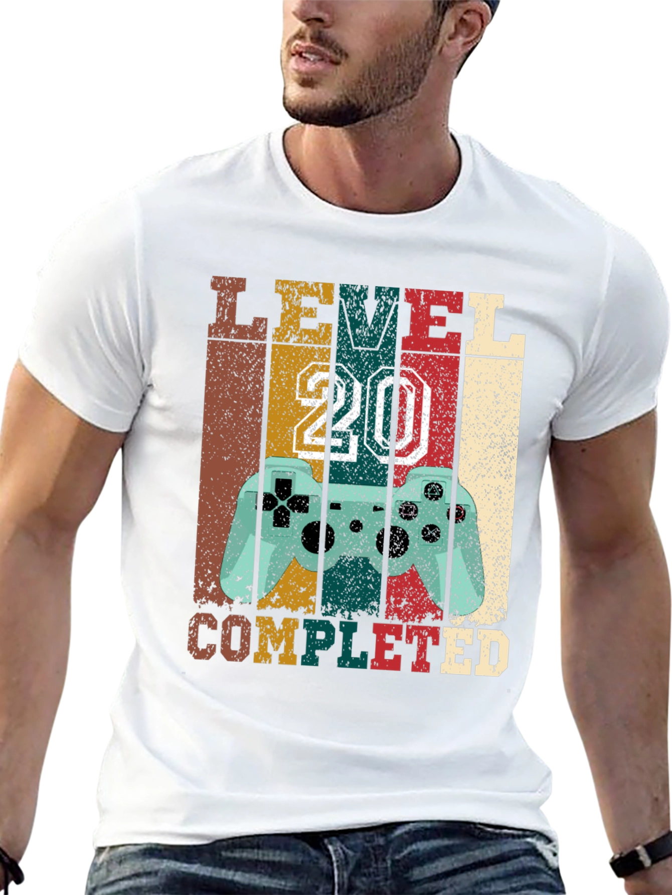 Level 20 Completed Gamer T-Shirt
