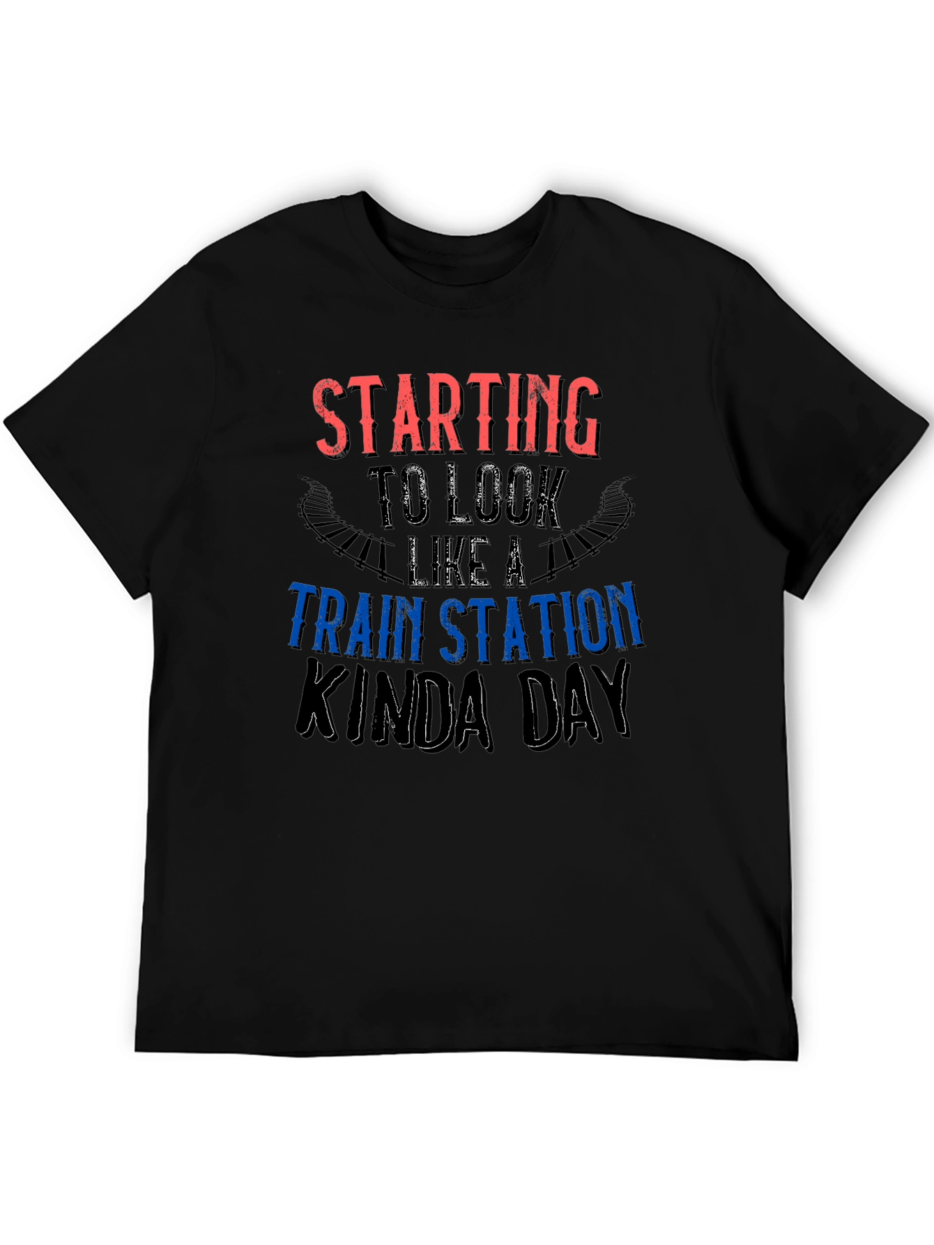 Train Station Kinda Day Graphic Tee