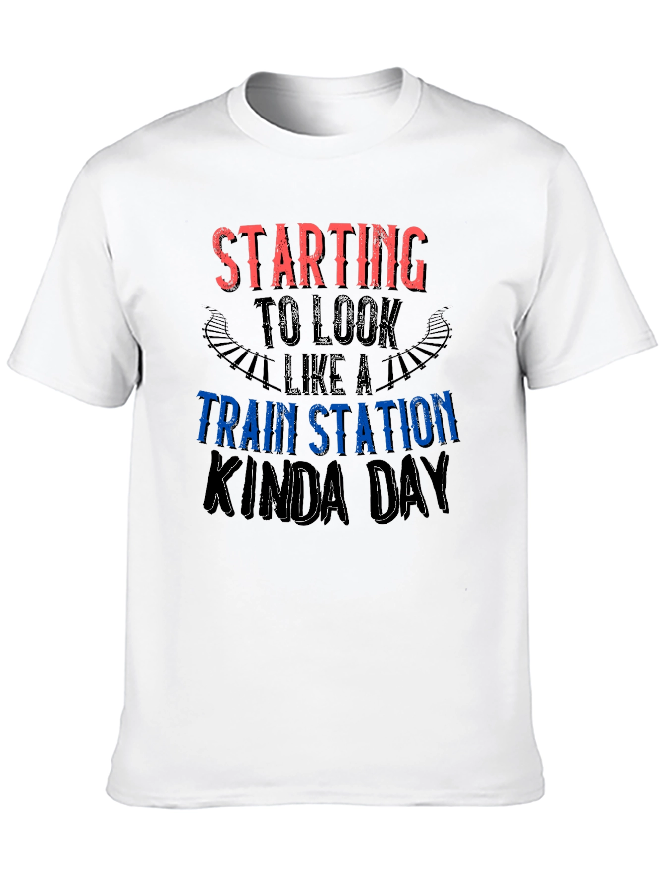Train Station Kinda Day Graphic Tee