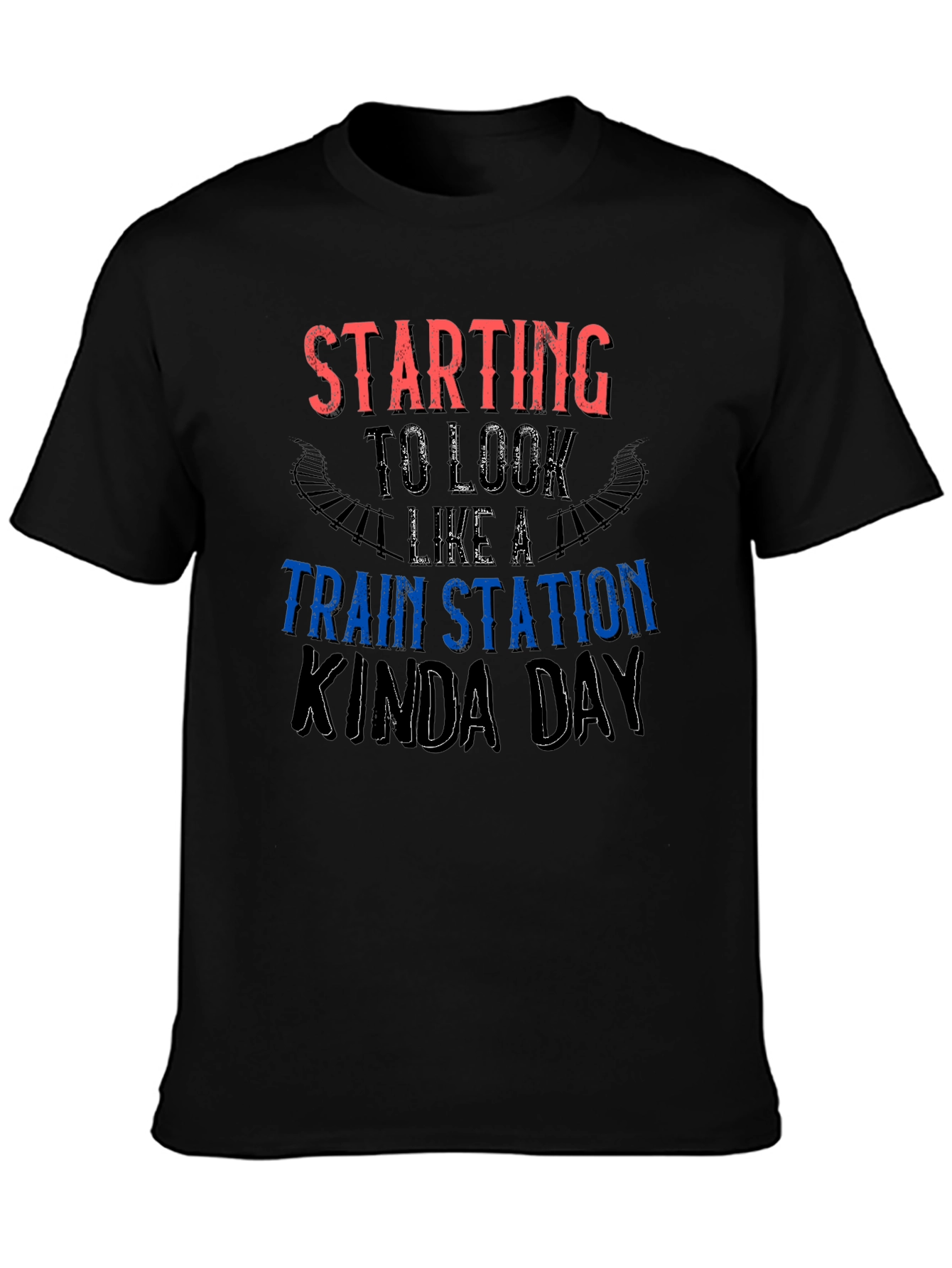 Train Station Kinda Day Graphic Tee