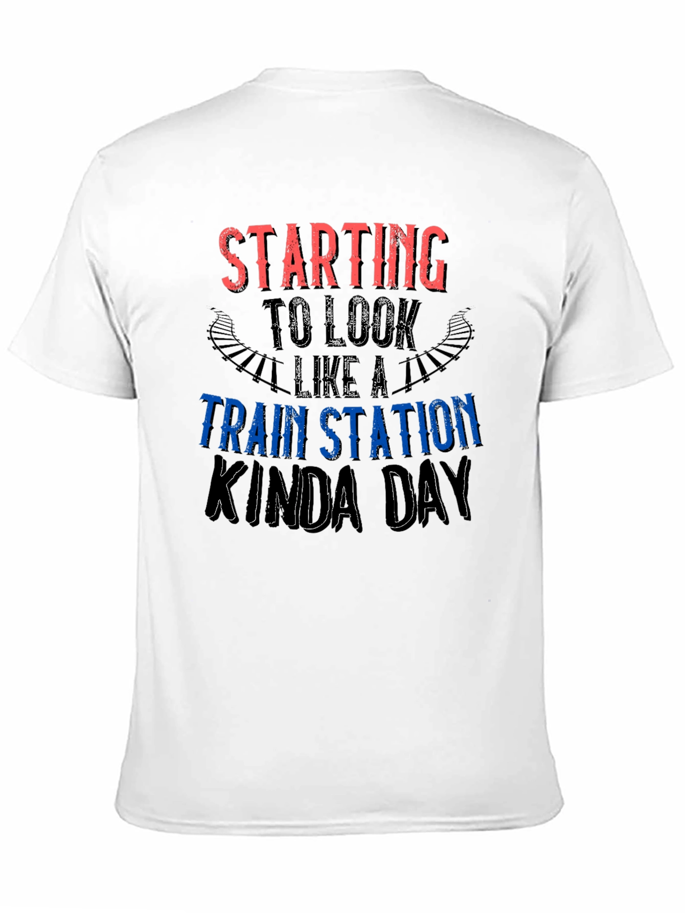 Train Station Kinda Day Graphic Tee