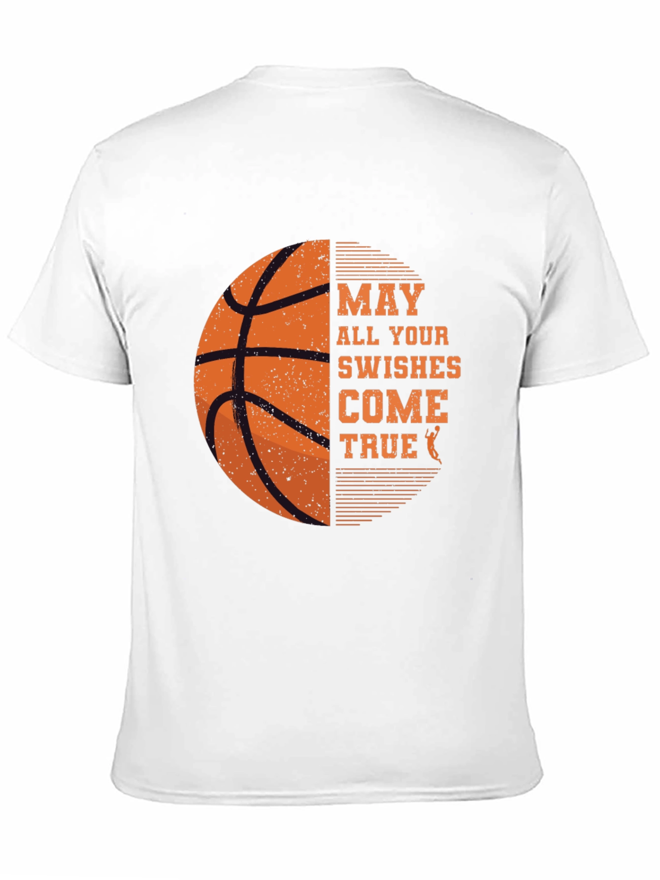 Basketball Swishes Come True Black T-Shirt