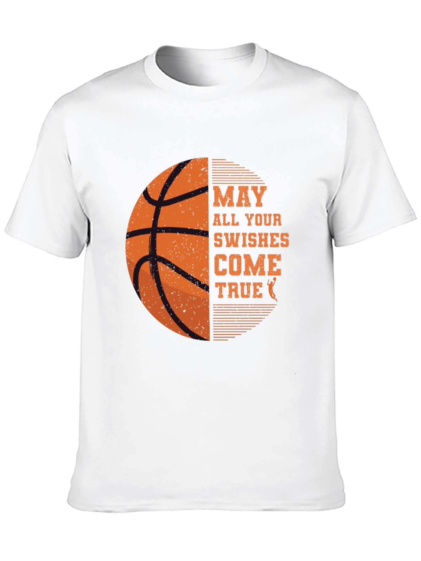 Basketball Swishes Come True Black T-Shirt