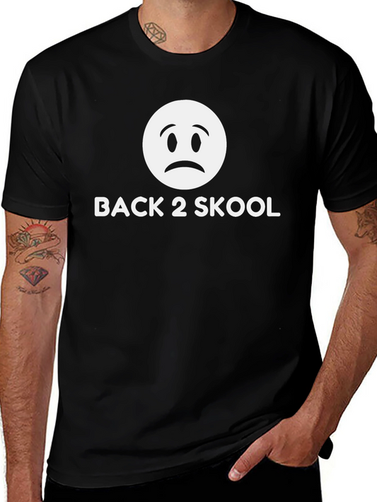 Back 2 Skool Graphic Tee - Unisex Soft Cotton T-Shirt