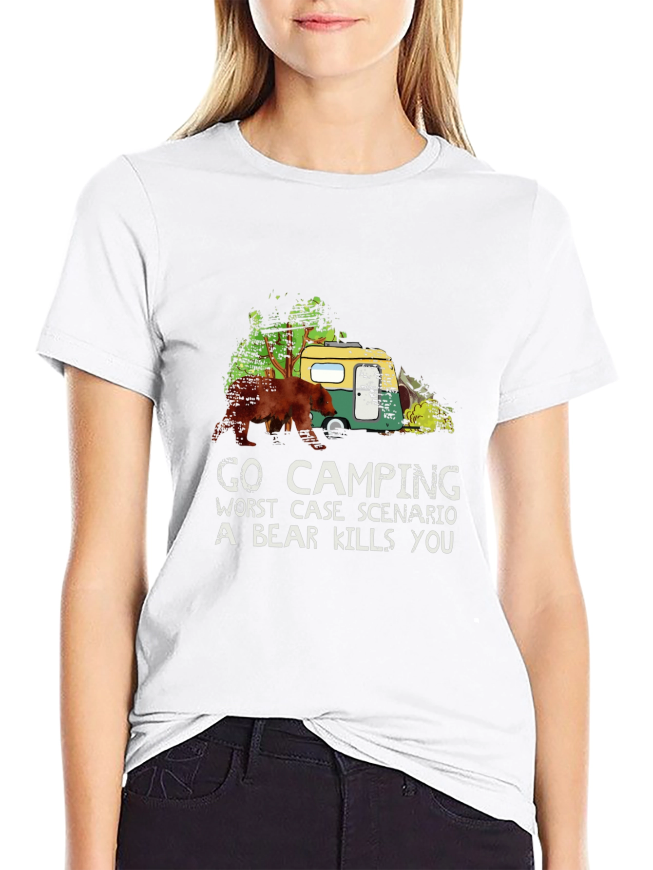 Go Camping Bear T-Shirt