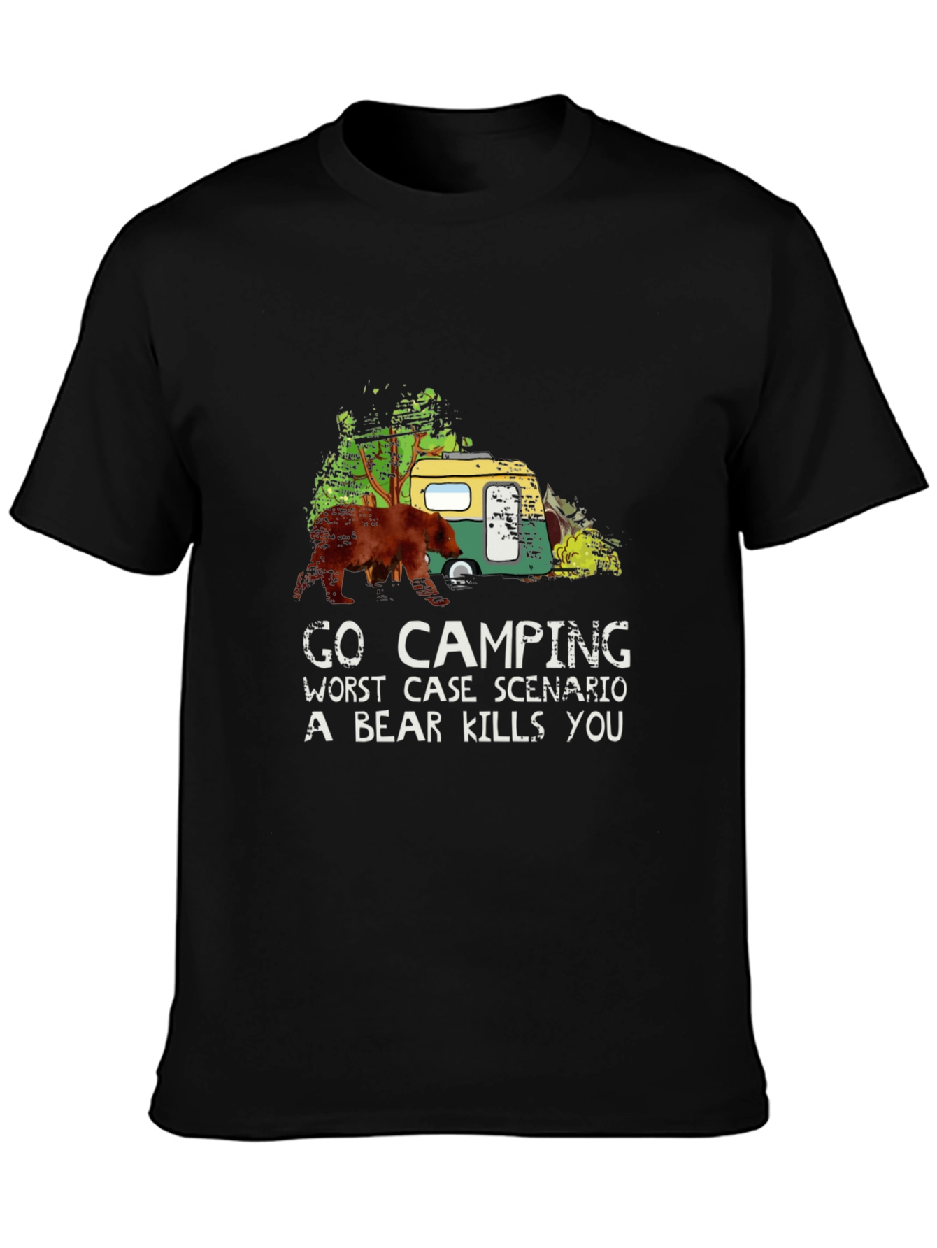 Go Camping Bear T-Shirt