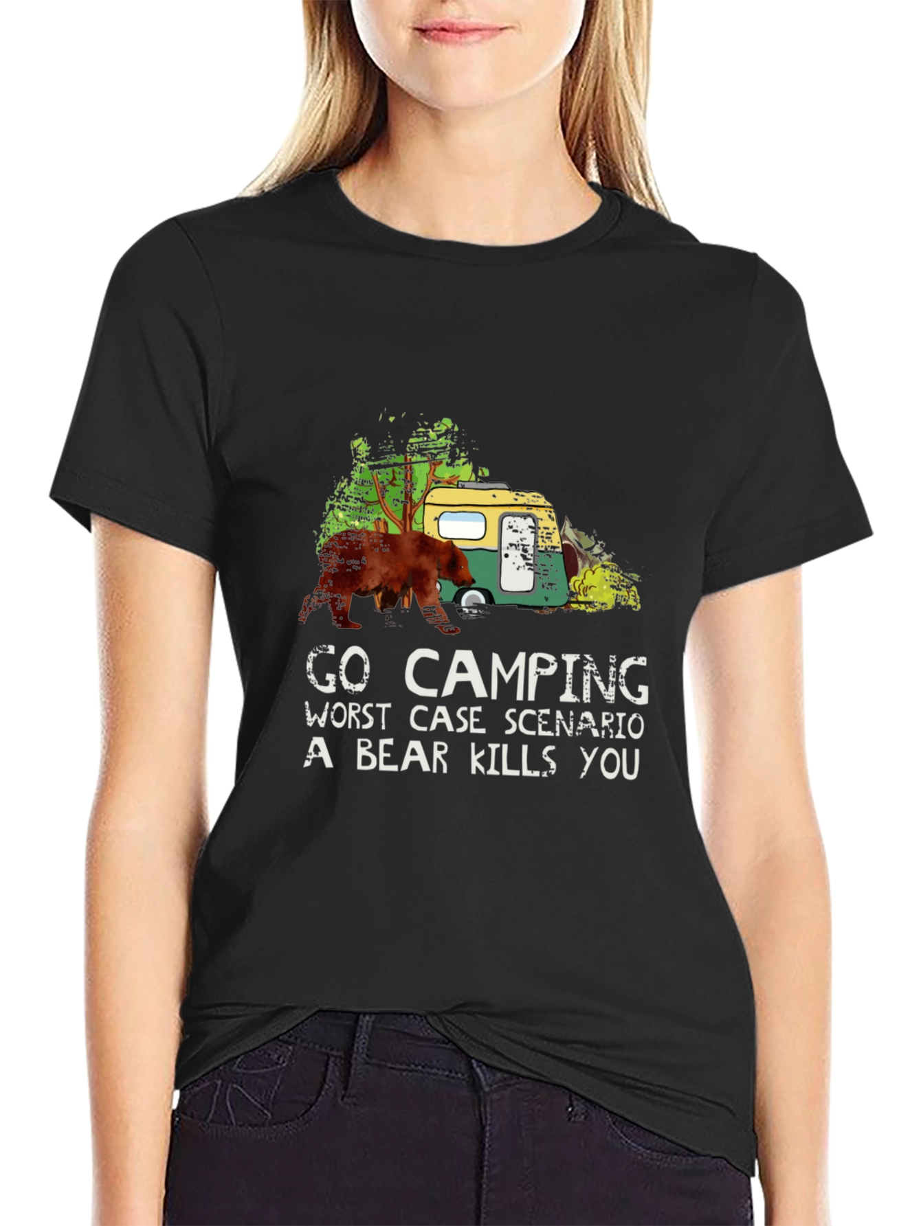Go Camping Bear T-Shirt