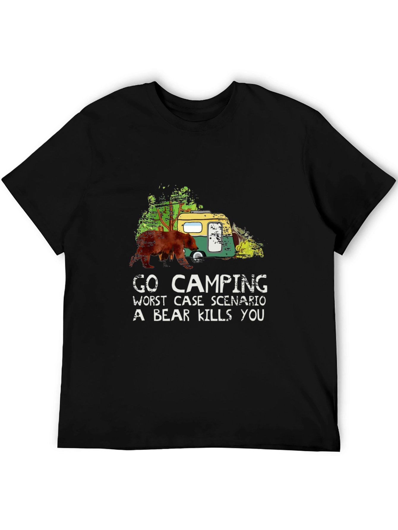 Go Camping Bear T-Shirt